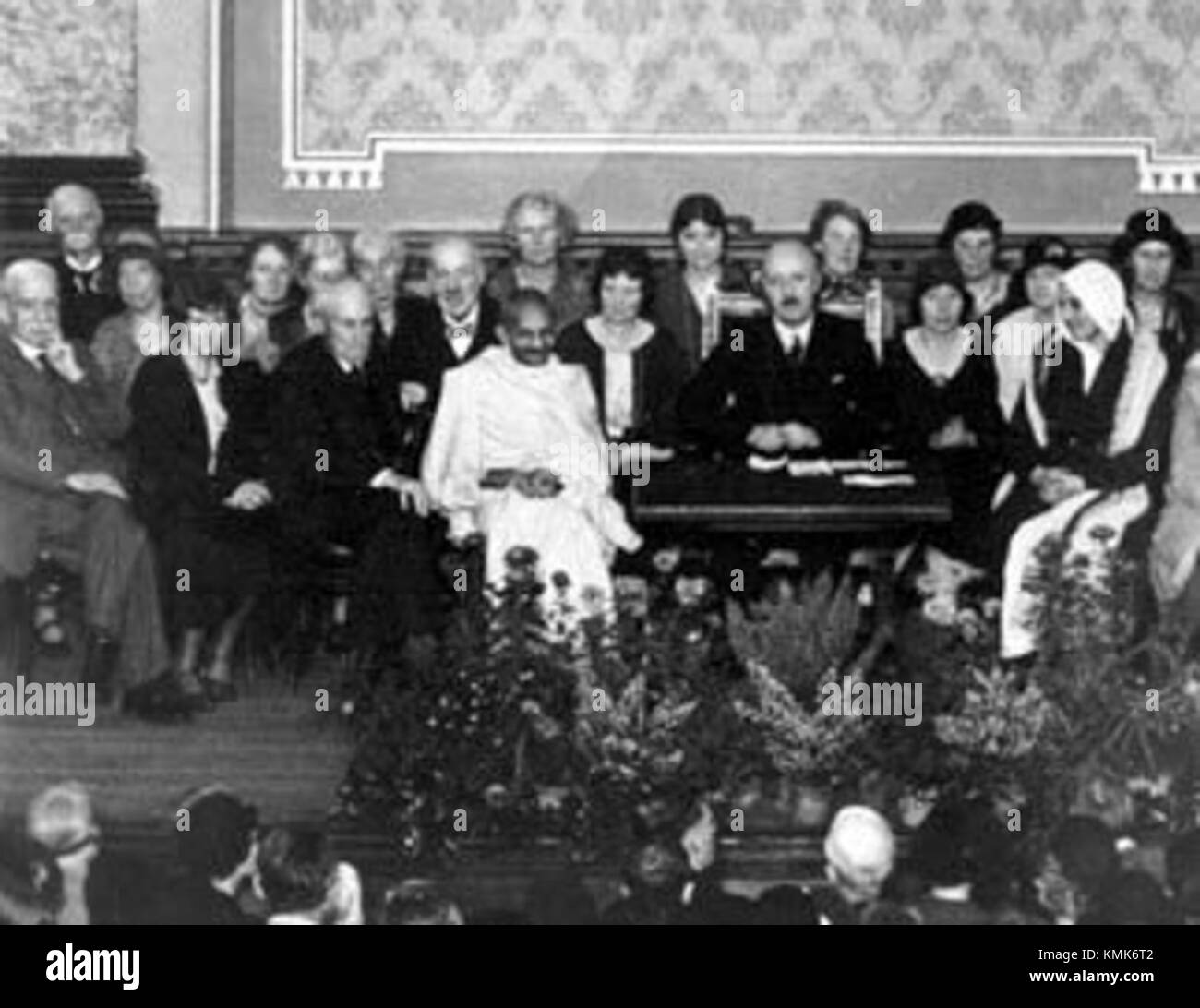 Il Gandhi LVS 1931 si riferisce a un significativo pezzo di documentazione storica o opera d'arte relativa al Mahatma Gandhi. Riflette l'era del movimento indipendentista indiano e la leadership di Gandhi nella protesta non violenta. Foto Stock