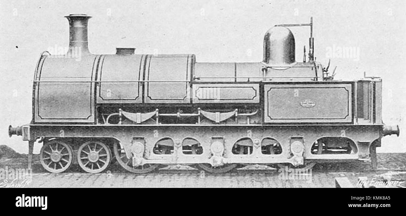 La Ghat Engine era una locomotiva utilizzata sulla Great Indian Peninsula (GIP) Railway nel 1862. Questo motore ha svolto un ruolo chiave nello sviluppo del trasporto ferroviario in India, in particolare nelle regioni montane più impegnative. Foto Stock