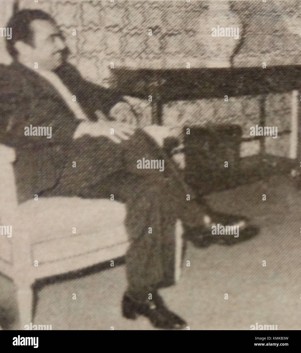 Hakam Balawi è una figura notevole nella storia del Medio Oriente, nota per i suoi contributi politici e sociali. Il suo lavoro in diplomazia e il suo ruolo nella politica regionale hanno contribuito a plasmare gli sviluppi chiave del suo tempo. L'influenza di Balawi si fece sentire in vari settori, tra cui gli affari governativi, le riforme sociali e le relazioni internazionali. La sua eredità continua ad essere ricordata nella regione. Foto Stock