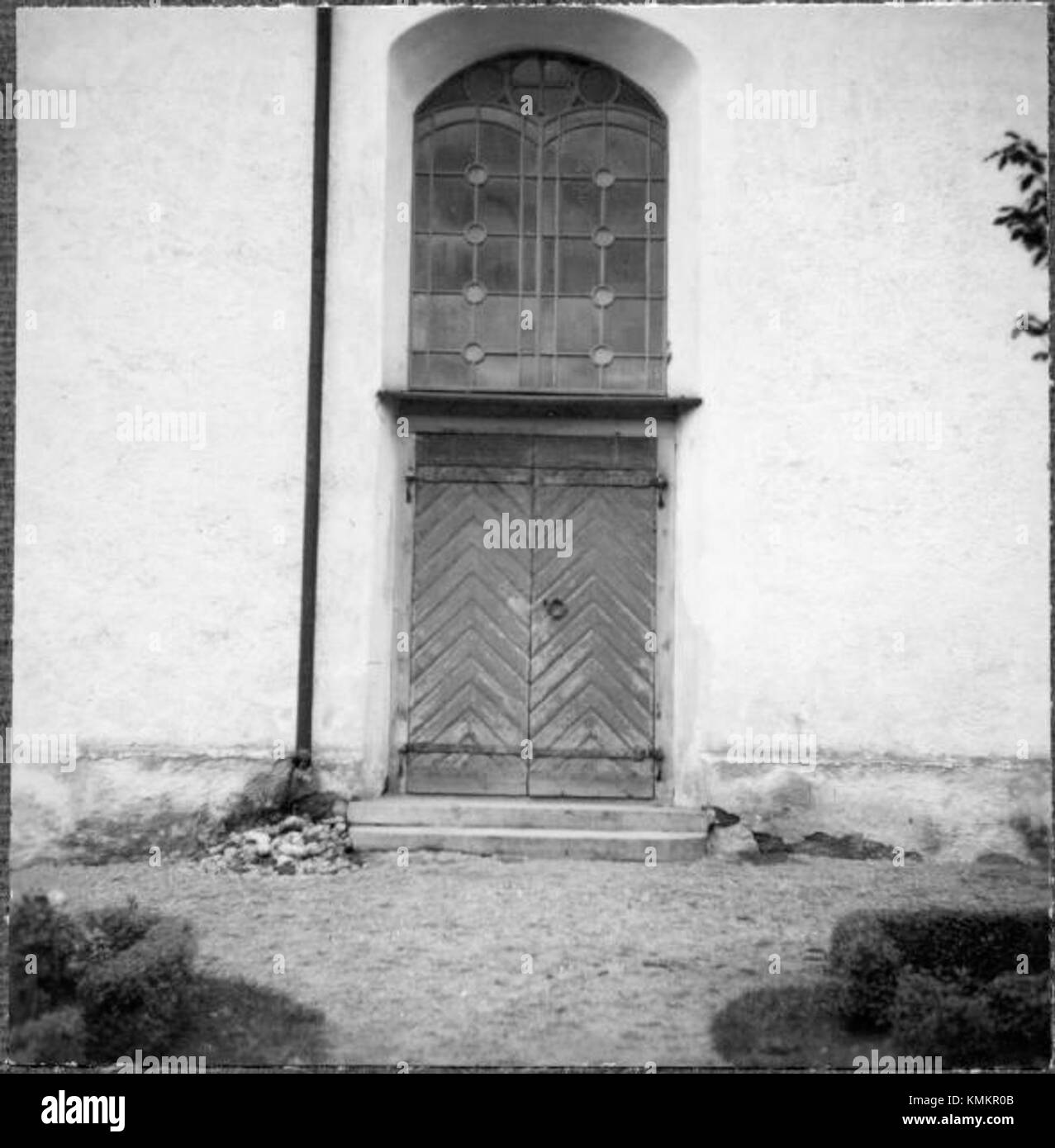 La chiesa di Virestads, situata in Svezia, fa parte della collezione KMB. Questa chiesa è un importante esempio di architettura ecclesiastica scandinava del XIX secolo. Foto Stock