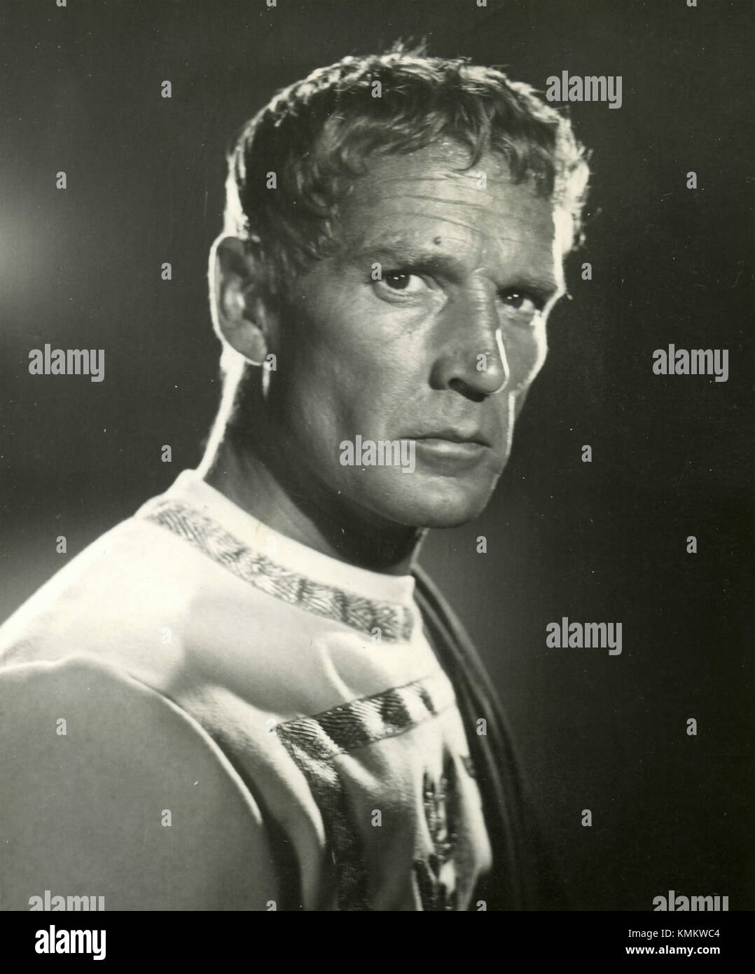 Attore francese Georges Marchal nel film legioni di Nilo, 1959 Foto Stock