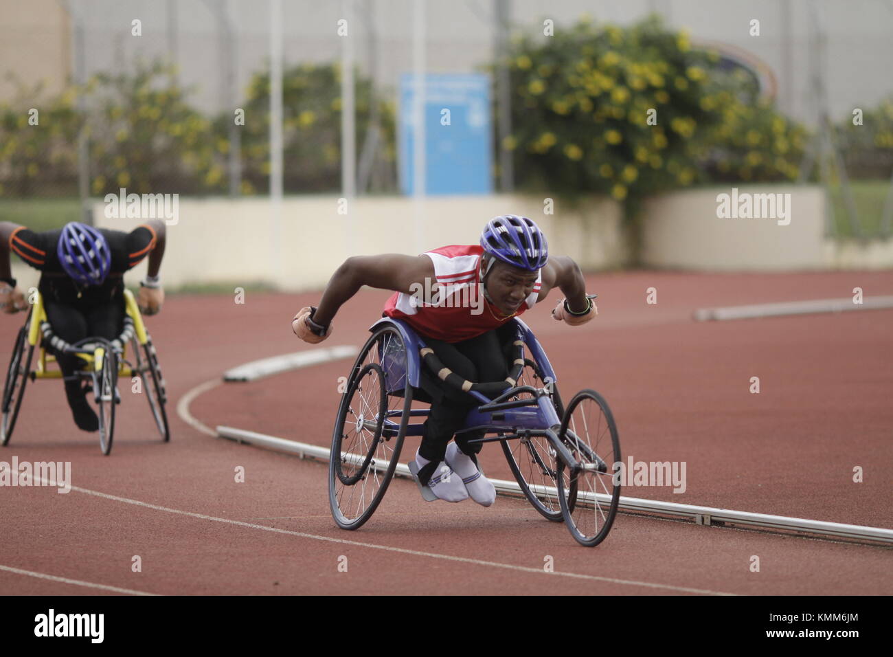 Handisport , Sport disabili Foto Stock