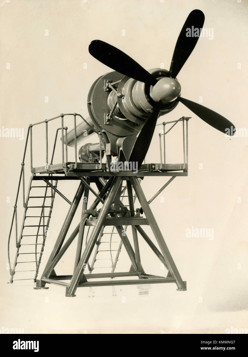 Turboelica motore aereo WT 429 Heenan & Froude, REGNO UNITO Foto Stock
