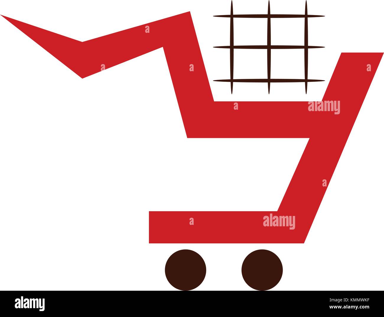 One stop shopping Illustrazione Vettoriale