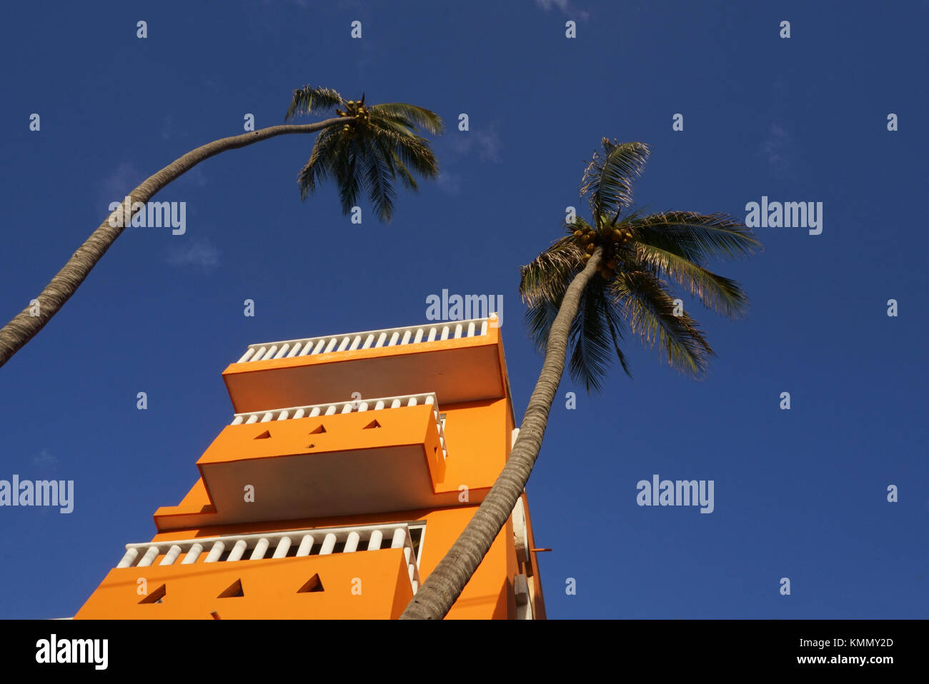 Hotel Sunset Beach A Playa La Angosta, Acapulco, Messico Foto Stock