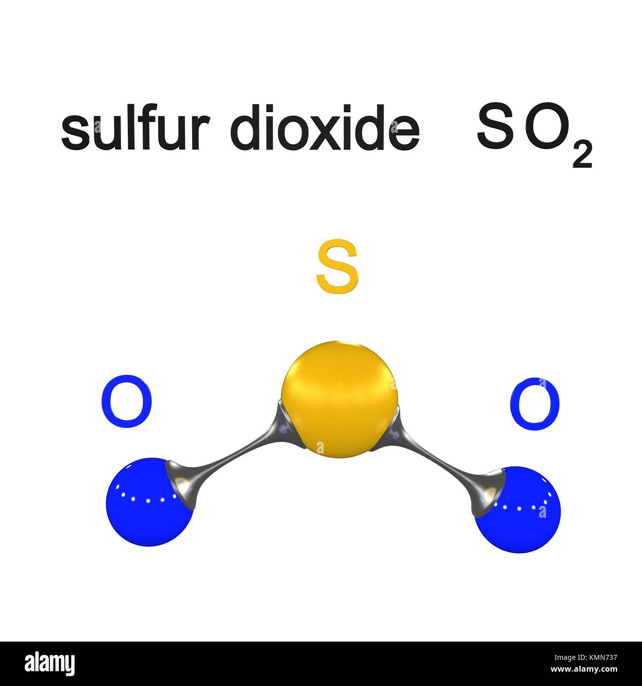 Molecola, 3d illustrazione, acido solforico Foto stock - Alamy