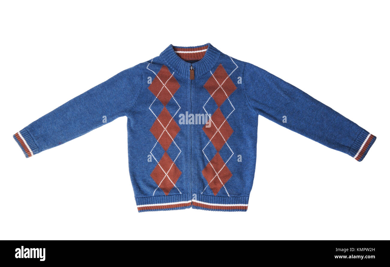 Bambini Un maglione pesante Foto Stock