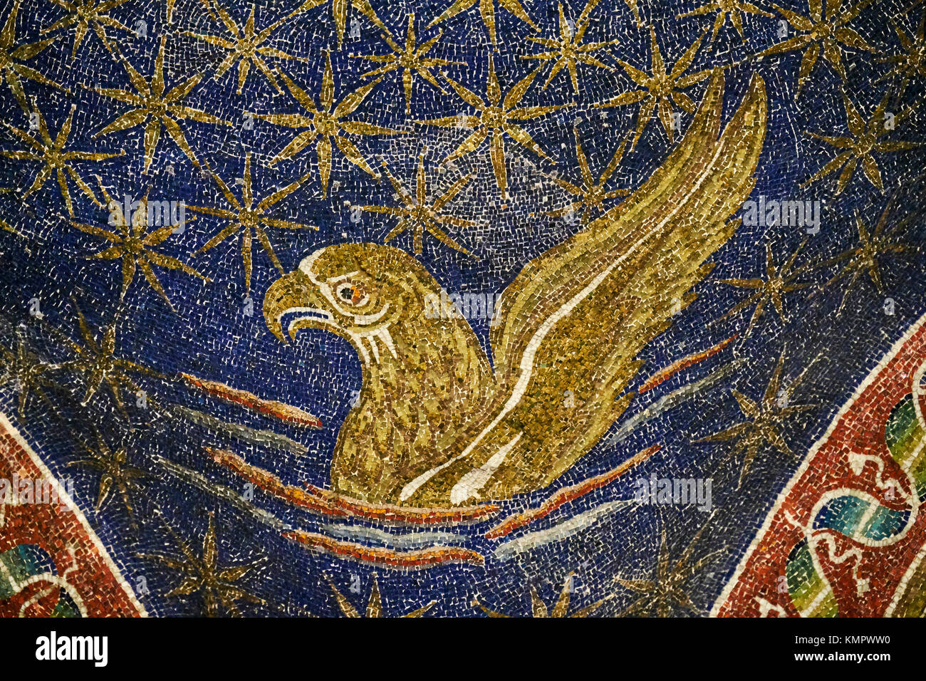 Italia, Emilia Romagna, Ravenna, Galla Placidia Mausoleo, patrimonio mondiale dell UNESCO Foto Stock