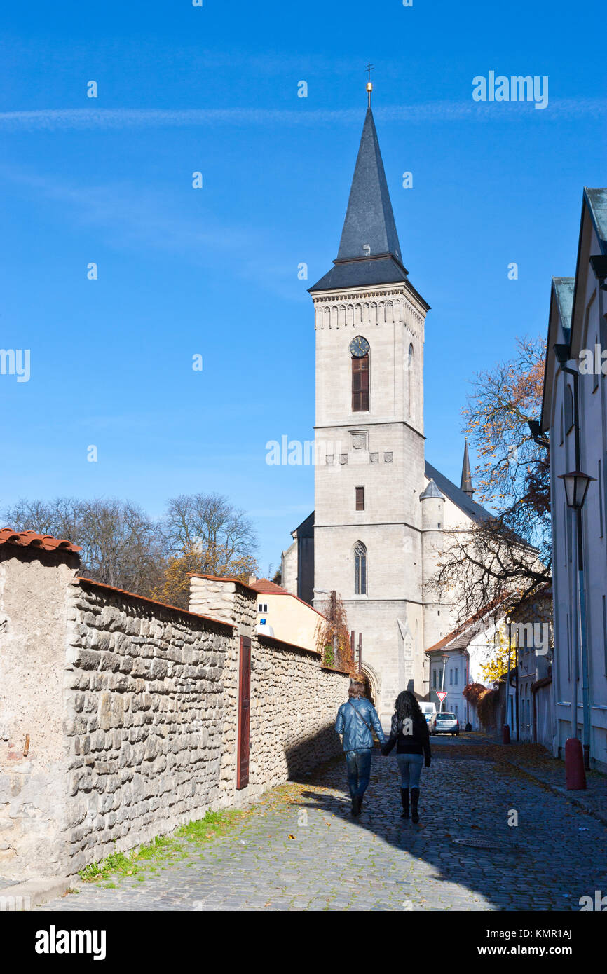 Kostel Panny Marie Na Náměti, Kutná Hora (UNESCO), Středočeský kraj, Česká republika / Vergine Maria la Chiesa, Boemia centrale, Kutna Hora, Repubblica Ceca Foto Stock