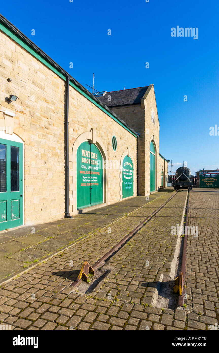 Inghilterra hartlepool Inghilterra Museo Nazionale della Royal Navy Hartlepool marina hartlepool county durham Inghilterra UK GB EU Europe Foto Stock
