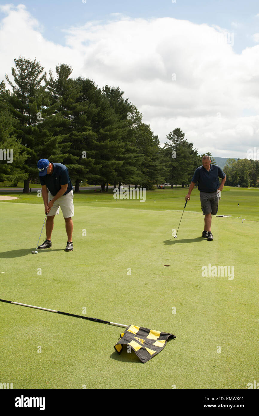 Campo da golf in Massachusetts, STATI UNITI D'AMERICA. Foto Stock