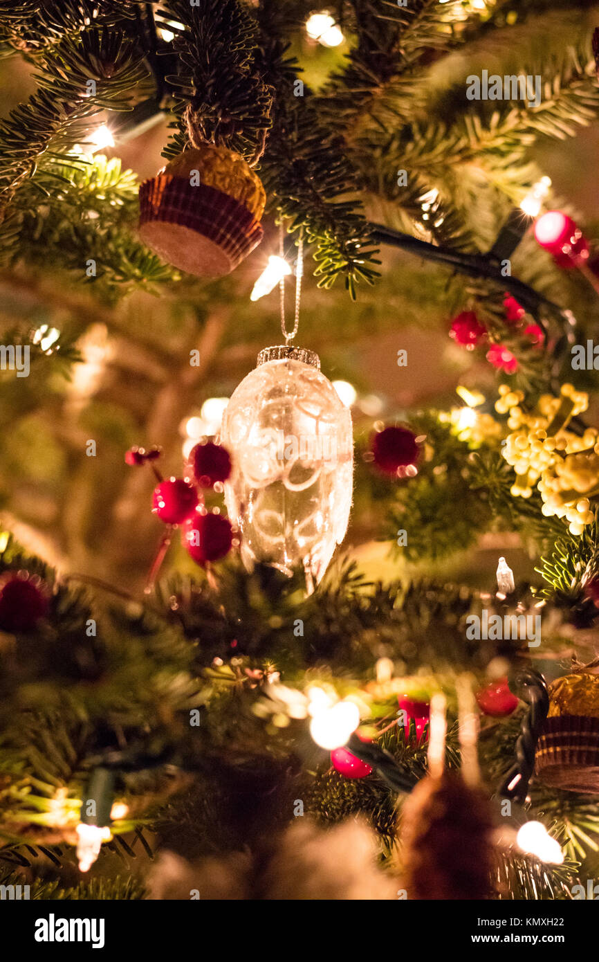 Le decorazioni di Natale Foto Stock