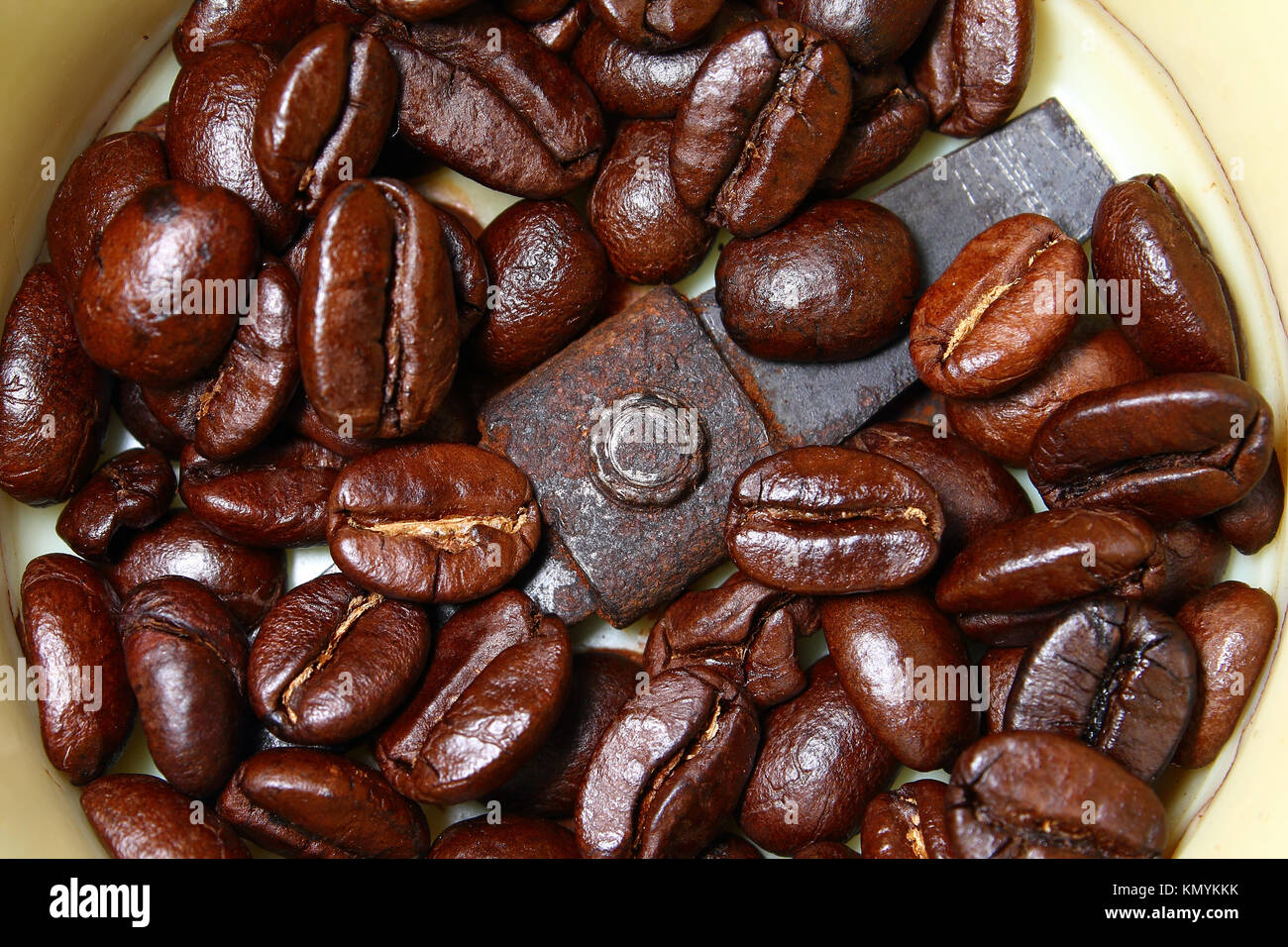 Caffè - macinino da caffè Foto Stock