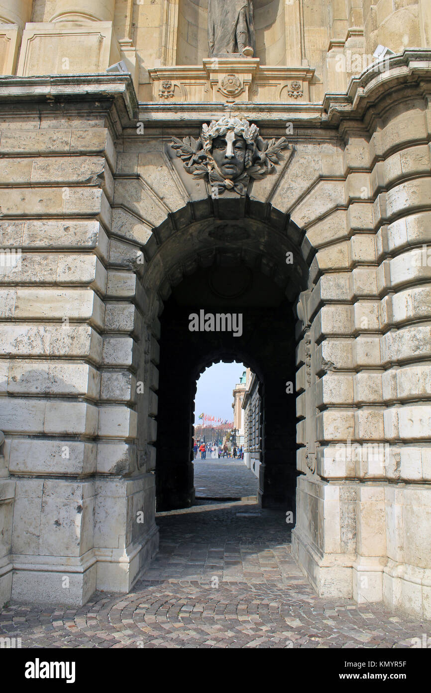 Il Castello di Buda motivi Foto Stock