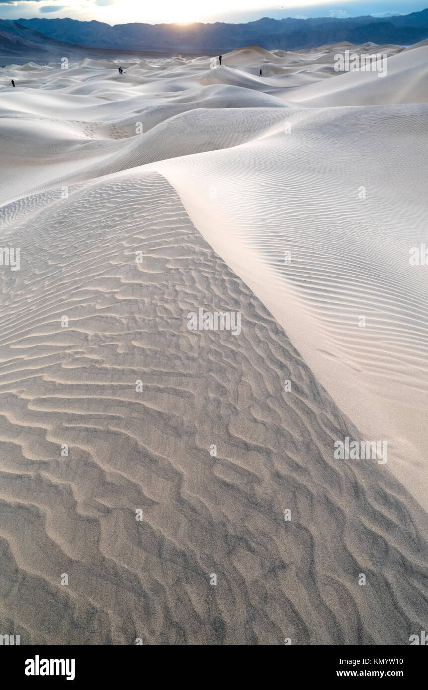 MESQUITE DUNES Death Valley California Foto Stock
