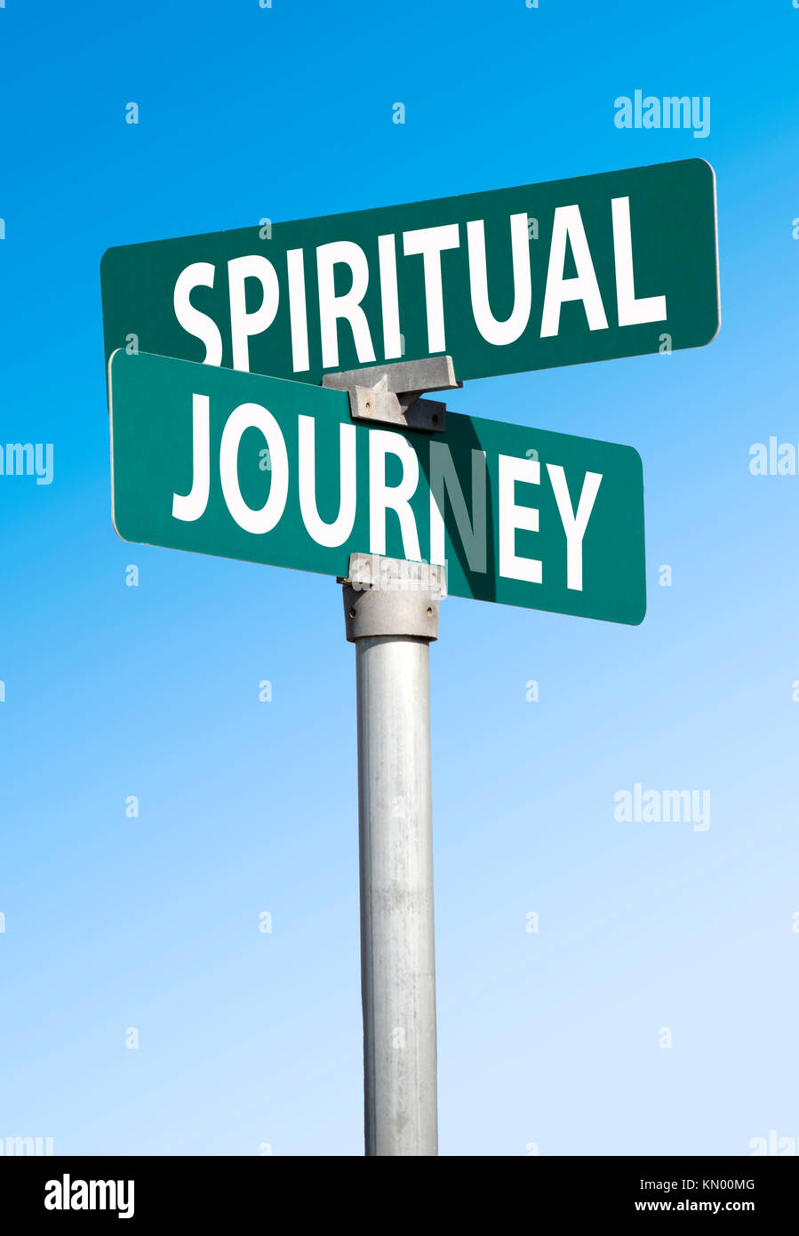 Itinerario spirituale Foto Stock