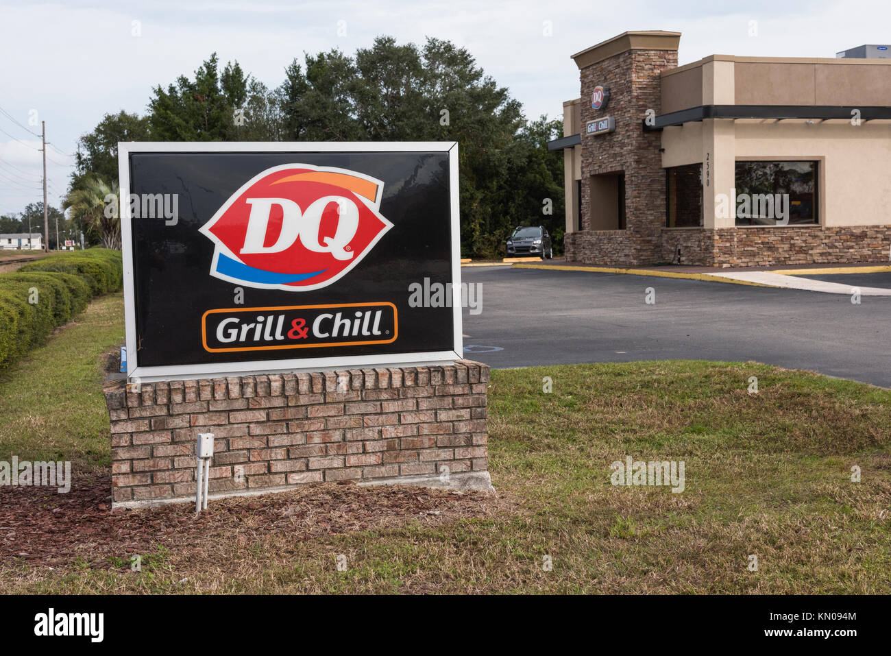 Dairy Queen situato nel supporto Dora, Florida USA Foto Stock