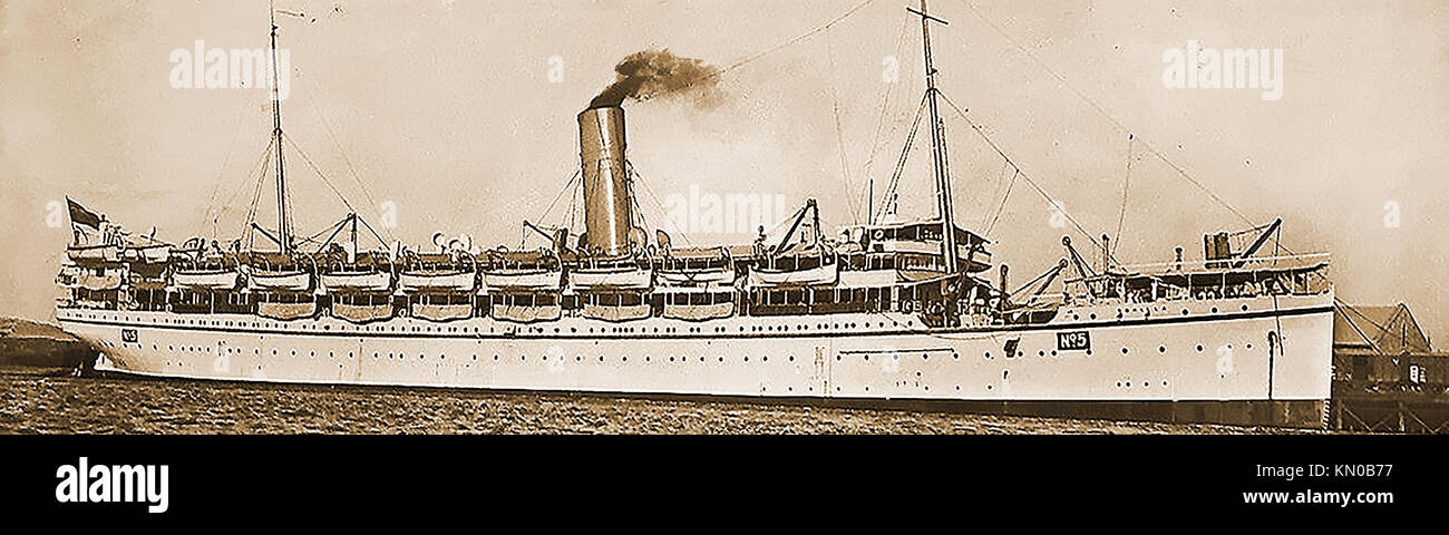 HM NAVE DA TRASPORTO ROHILLA successivamente commissionato come nave ospedale HMHS ROHILLA, naufragata presso Saltwick Nab, Whitby, Yorkshire Ottobre 1914 Foto Stock