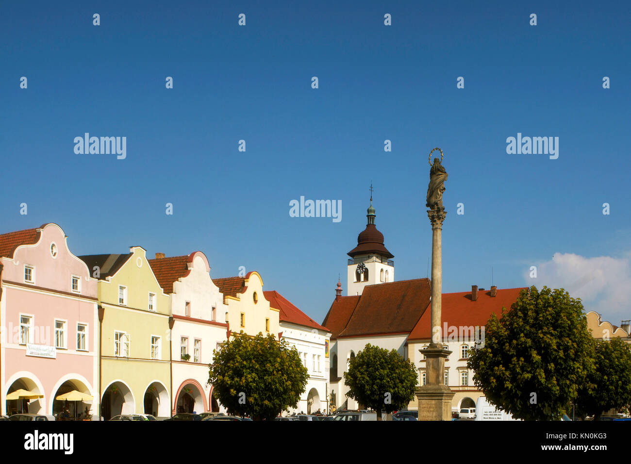 Repubblica ceca, nove Mesto nad Metuji (Neustadt an der Mettau), Foto Stock