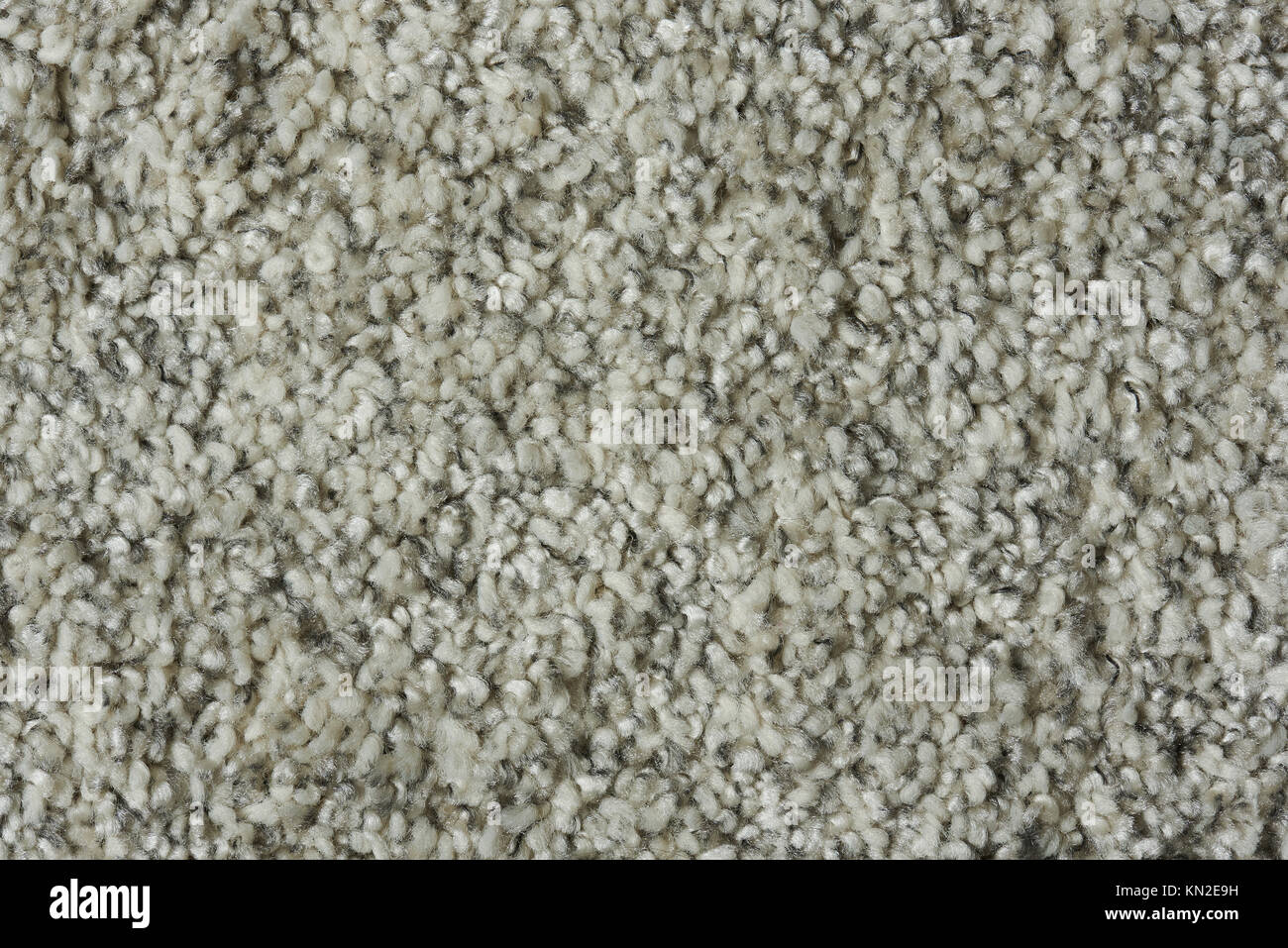 Close-up di grigio pulire superficie di tappeti. La lana vergine pattern del tappeto in tessuto Foto Stock