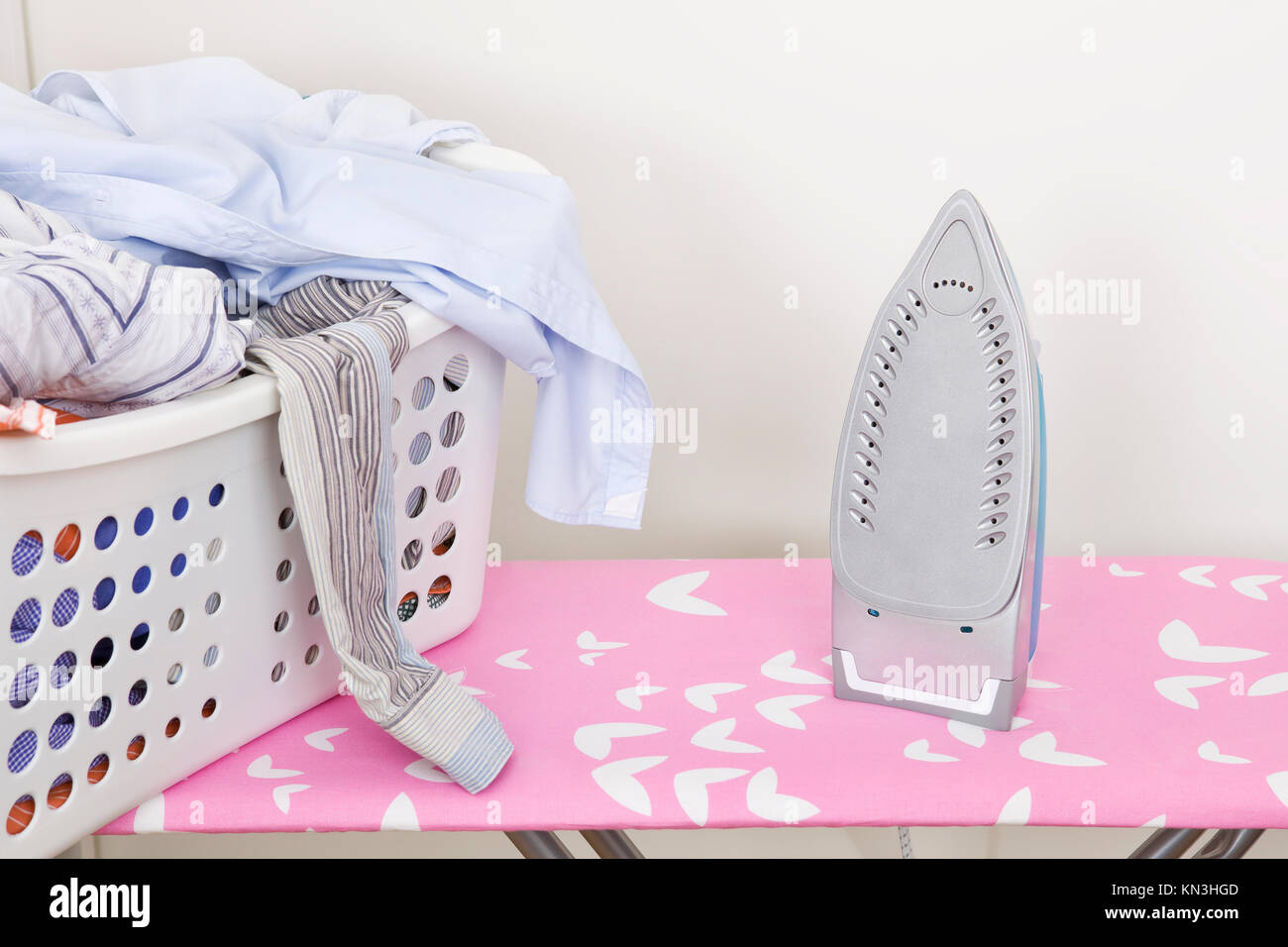 Il tempo per la stiratura Foto Stock