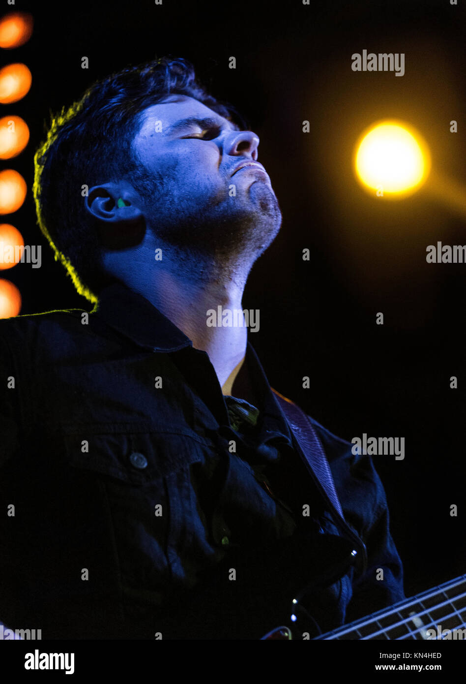 Il Devon Allman in banda La Belle Angele Edinburgh 2017 Foto Stock