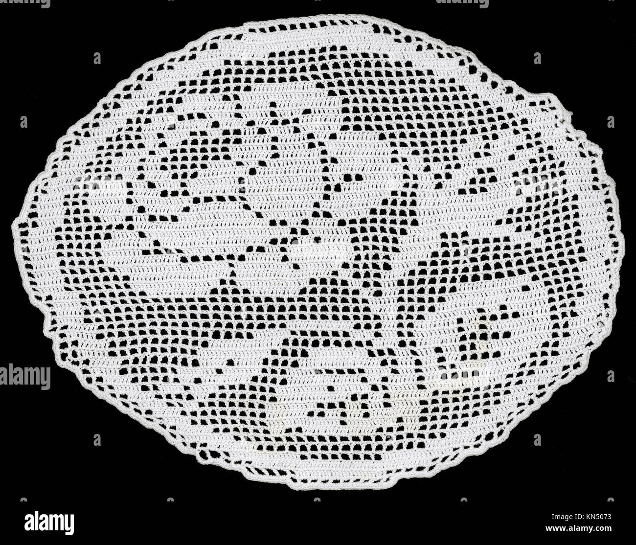 Il retro del ricamo intaglio lace pattern Foto stock - Alamy