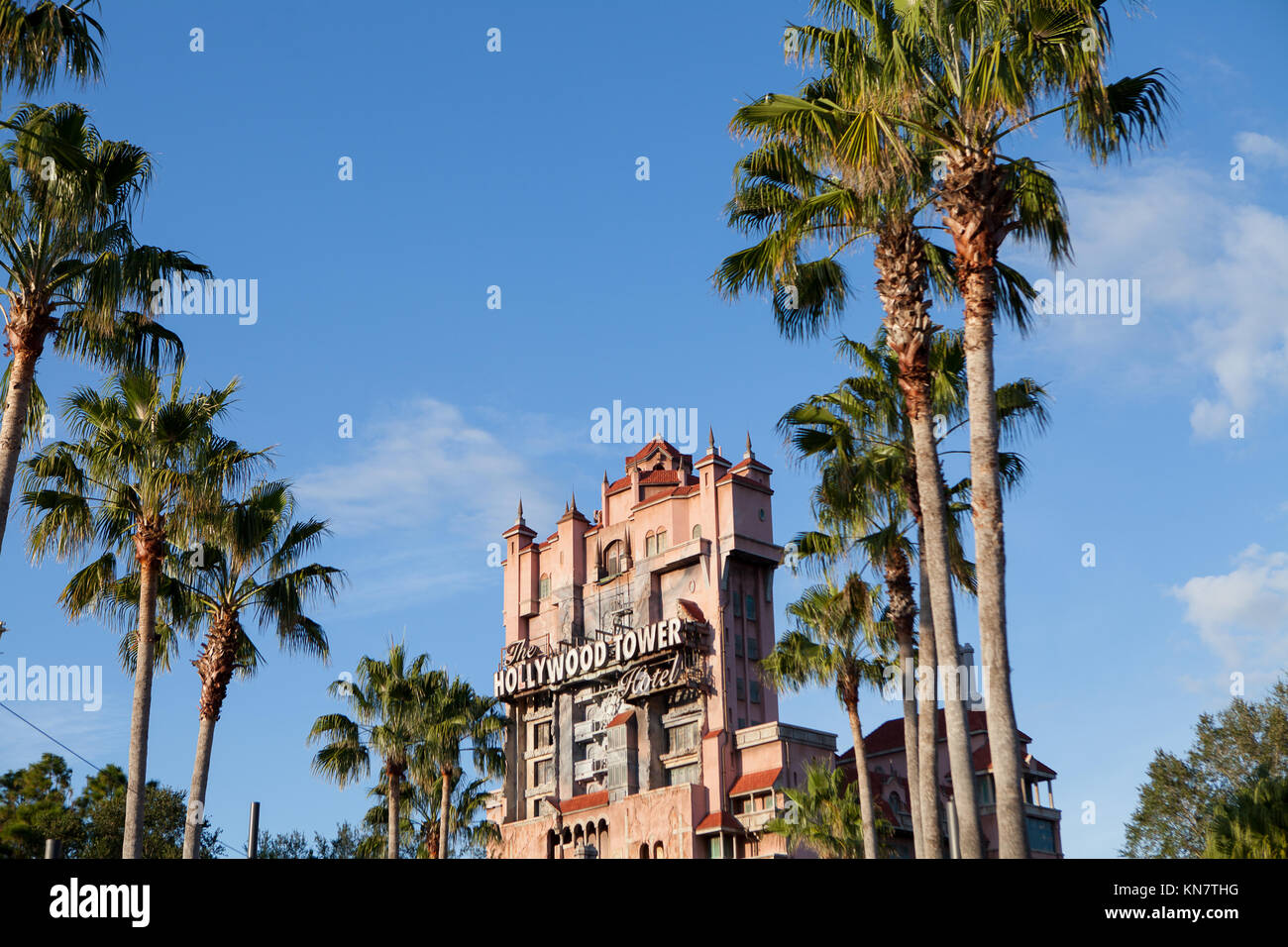 Torre del Terrore, Disney Studios di Hollywood, Orlando, Florida Foto Stock