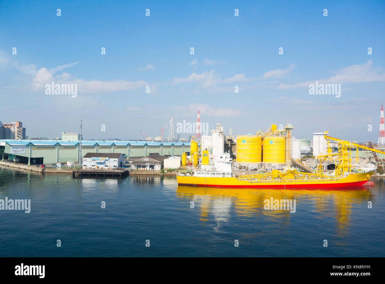 Hanshin regione industriale Foto Stock