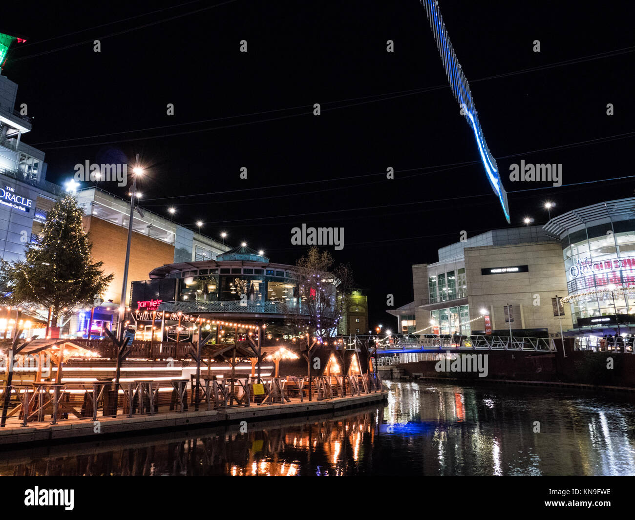 Kennet River, la Oracle Reading, Berkshire, Inghilterra, Regno Unito, GB. Foto Stock