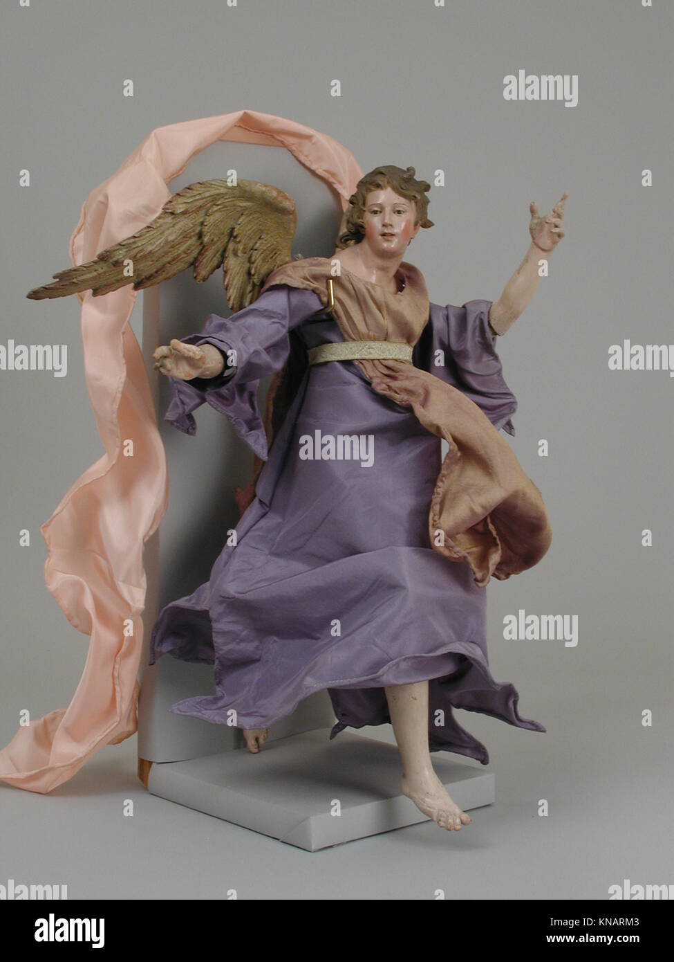 Il modello "Angel" MET LC-64 164 22-001 (204123) è catalogato come modello di strumenti o apparecchiature per l'aviazione, con i dati di identificazione registrati nella collezione MET. Foto Stock