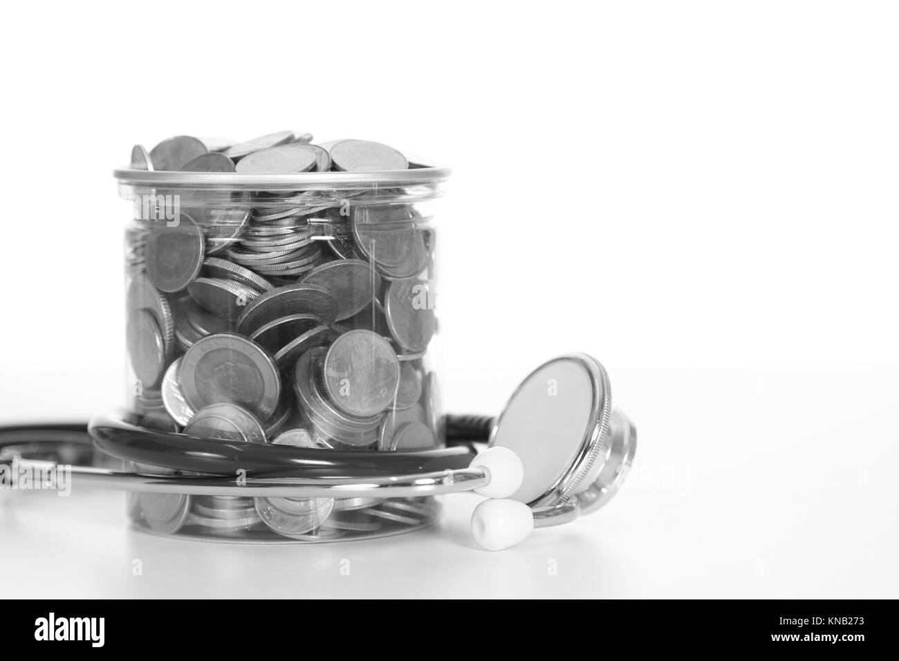 Risparmio di salute, concetto finanziario Foto Stock