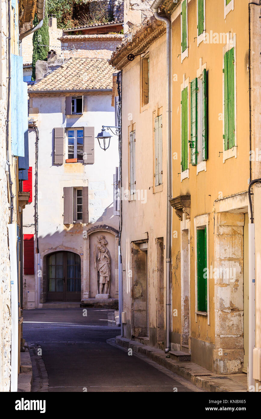 Villaggio provenzale di boulbon, Francia Foto Stock