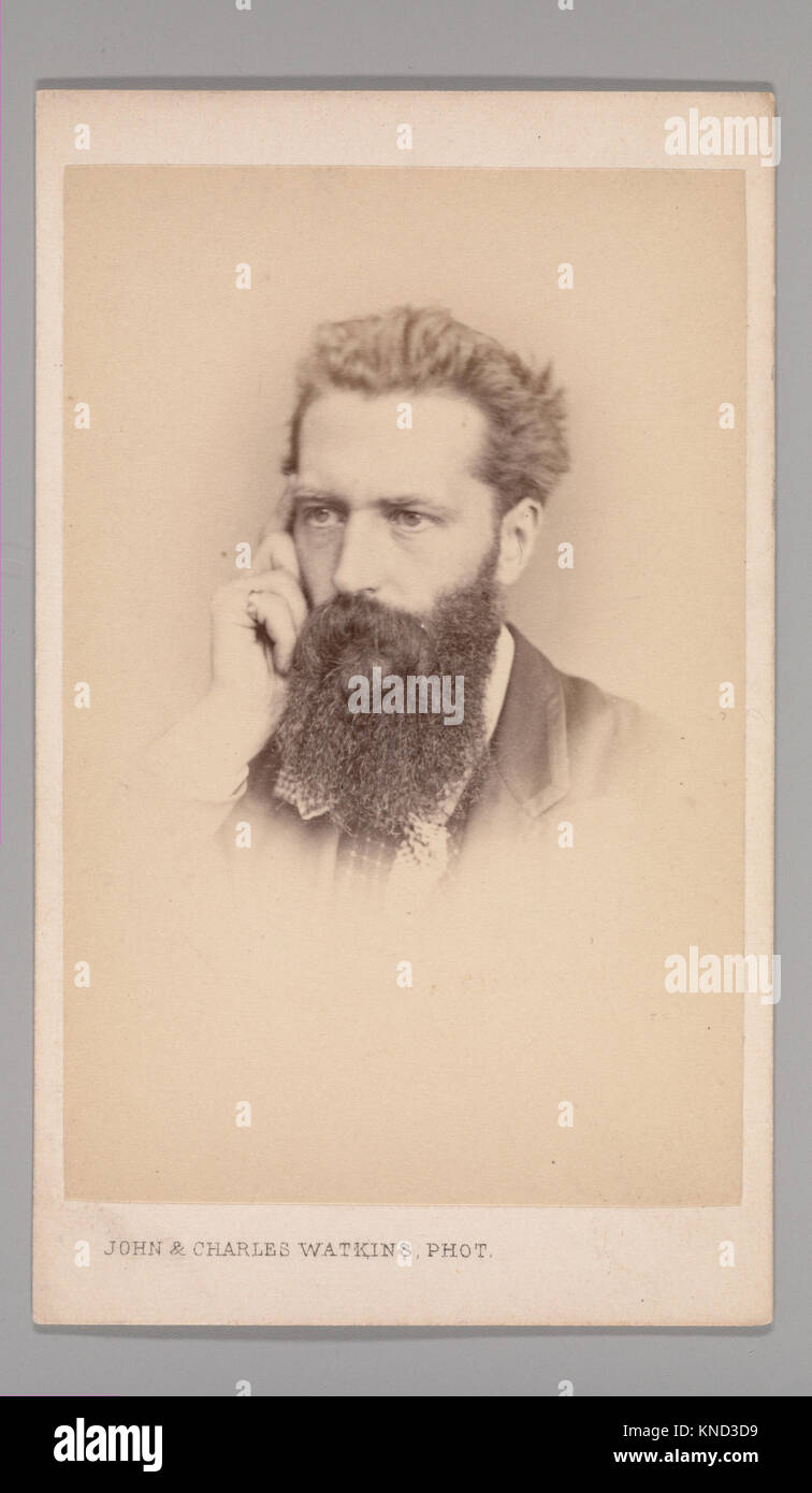 Edward Charles Barnes era un pittore londinese noto per le scene e gli interni interni vittoriani, in particolare con donne e bambini, che espose presso le principali istituzioni tra il 1856 e il 1882. Foto Stock