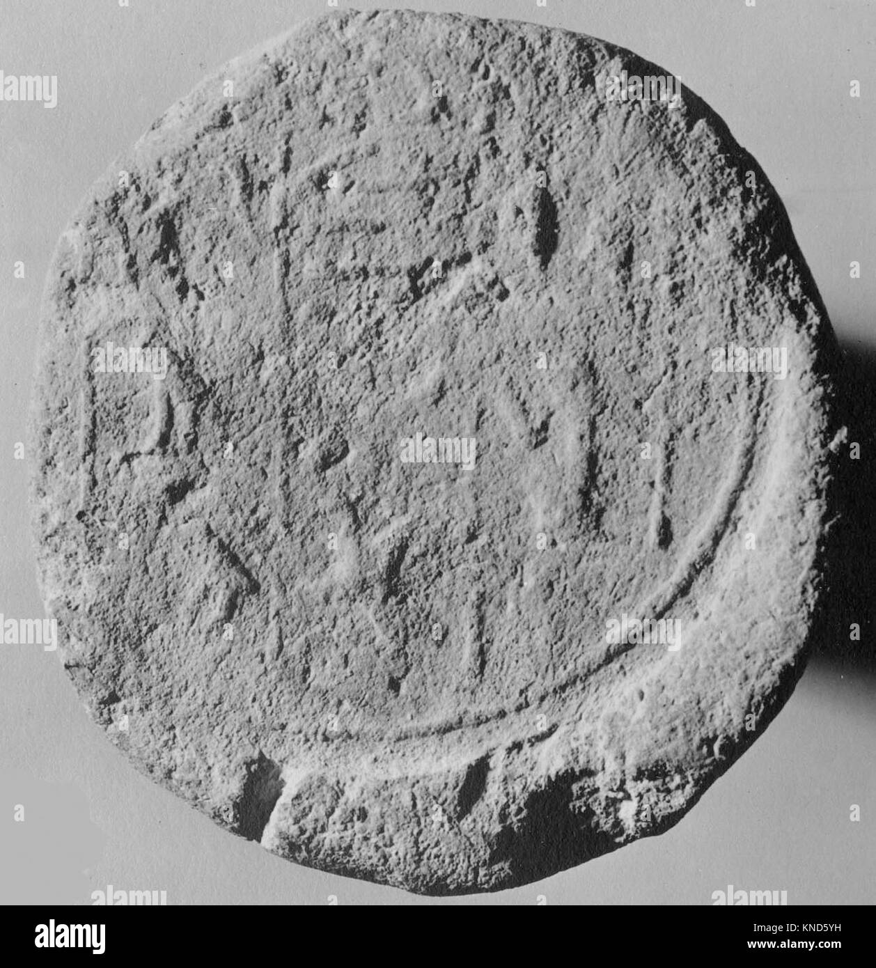 Cono funerario incontrato 30-6-9 554870 cono funerario, ca. 1550?1295 B.C., ceramiche, L. 28,5 cm (11 1/4 poll.); Diam. 8 cm (3 1/8 in.). Il Metropolitan Museum of Art di New York. Dono di Norman de Garis Davies, 1930 (30.6.9) Foto Stock