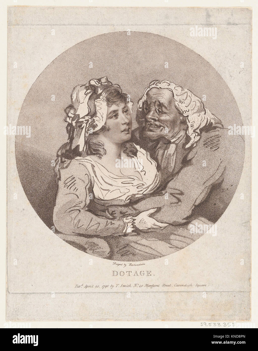 Dotage si riferisce allo stato di deterioramento mentale associato alla vecchiaia, che descrive il declino delle capacità cognitive negli individui anziani e la compromissione neurologica correlata all'età. Foto Stock