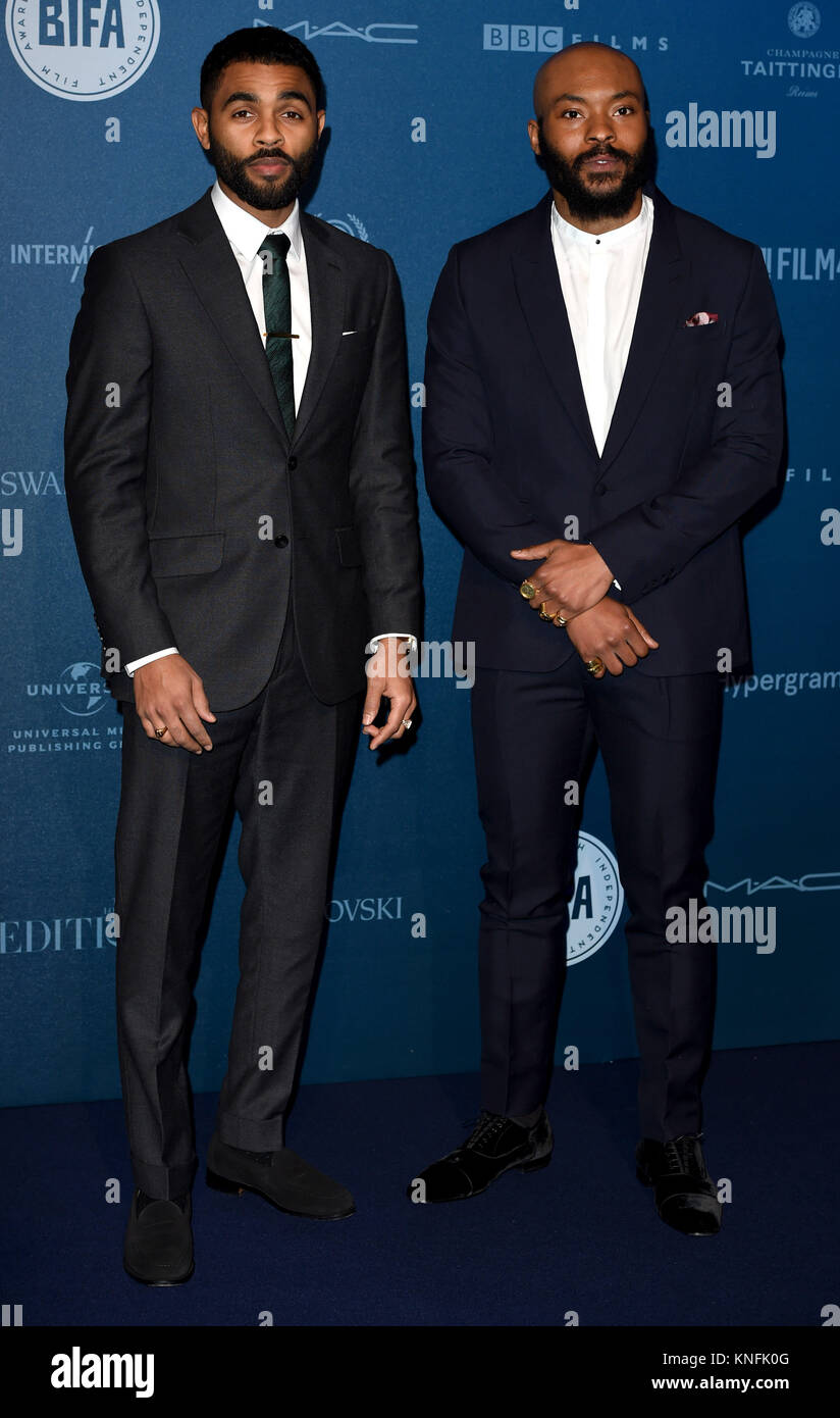 Foto deve essere accreditato ©Alpha premere 079965 10/12/2017 Arinze Kene BIFA British Independent Film Awards 2017 presso Old Billingsgate London Foto Stock