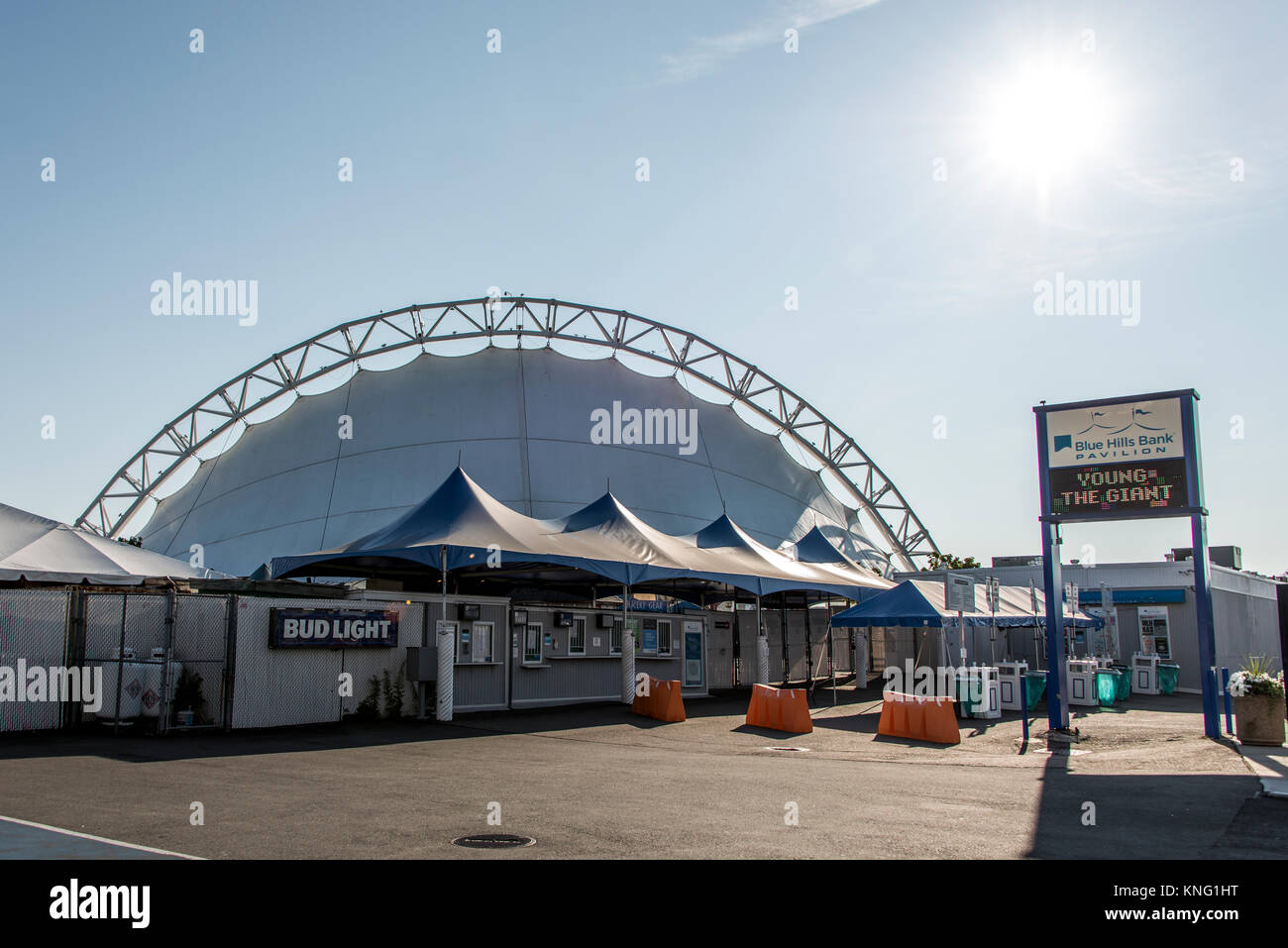 Boston Massachusetts USA 06.09.2017 - Bank of America Pavilion concerto in South Boston Foto Stock