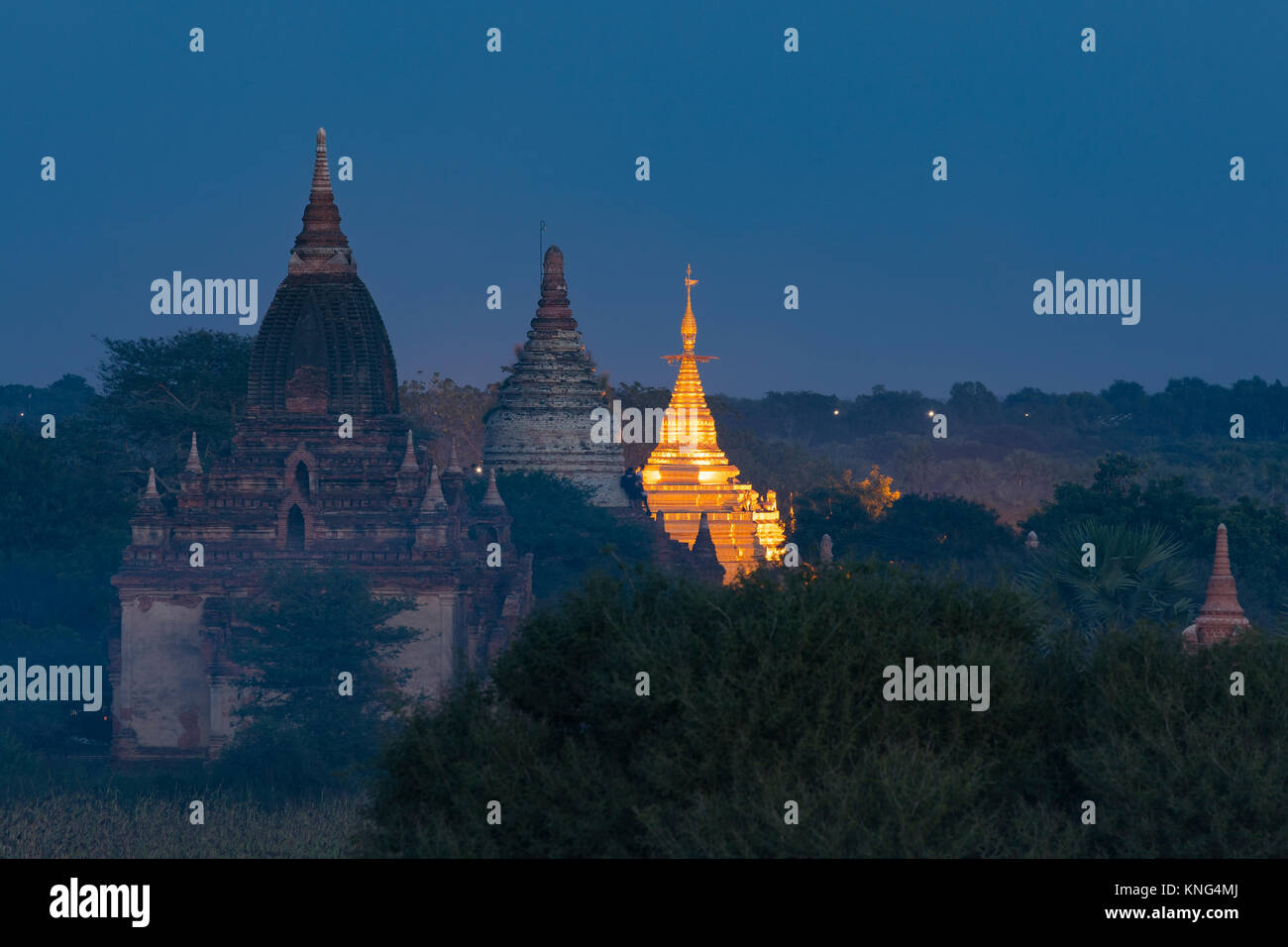 Bagan, Mandalay Myanmar, Asia Foto Stock