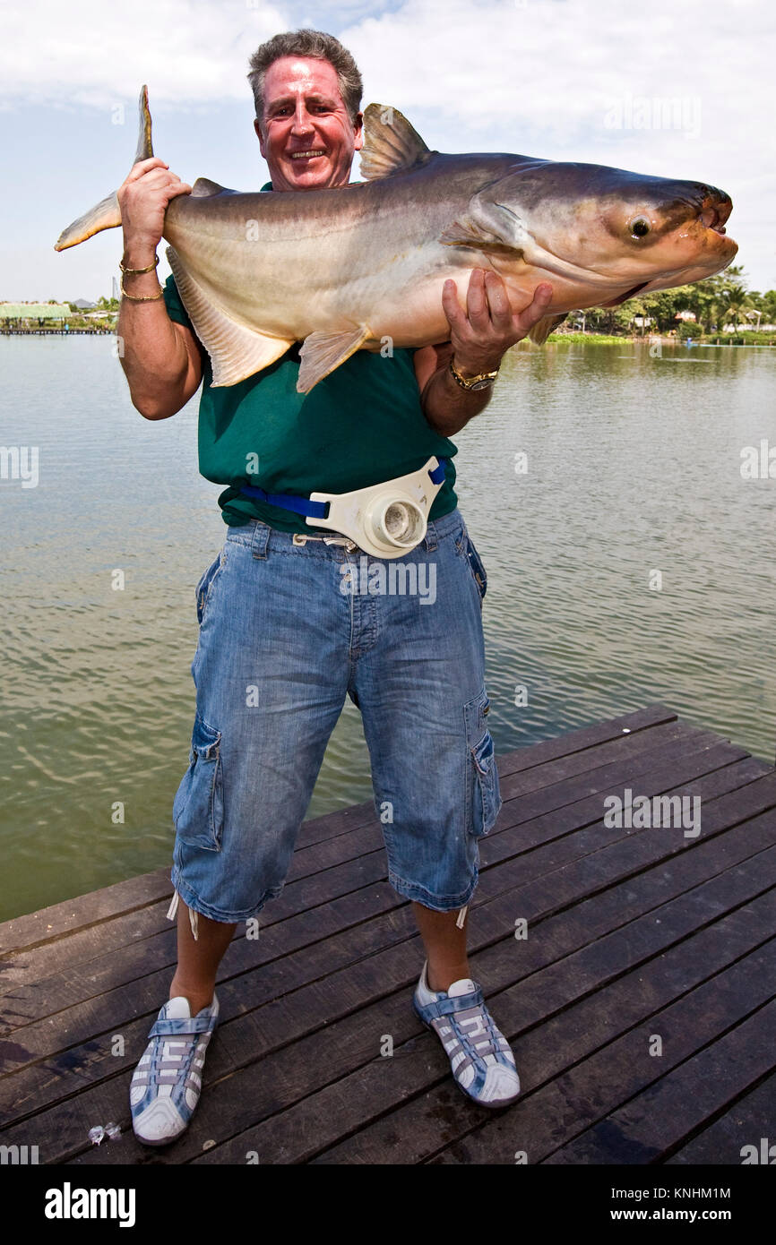 Pesca, Bangkok, Thailandia Foto Stock