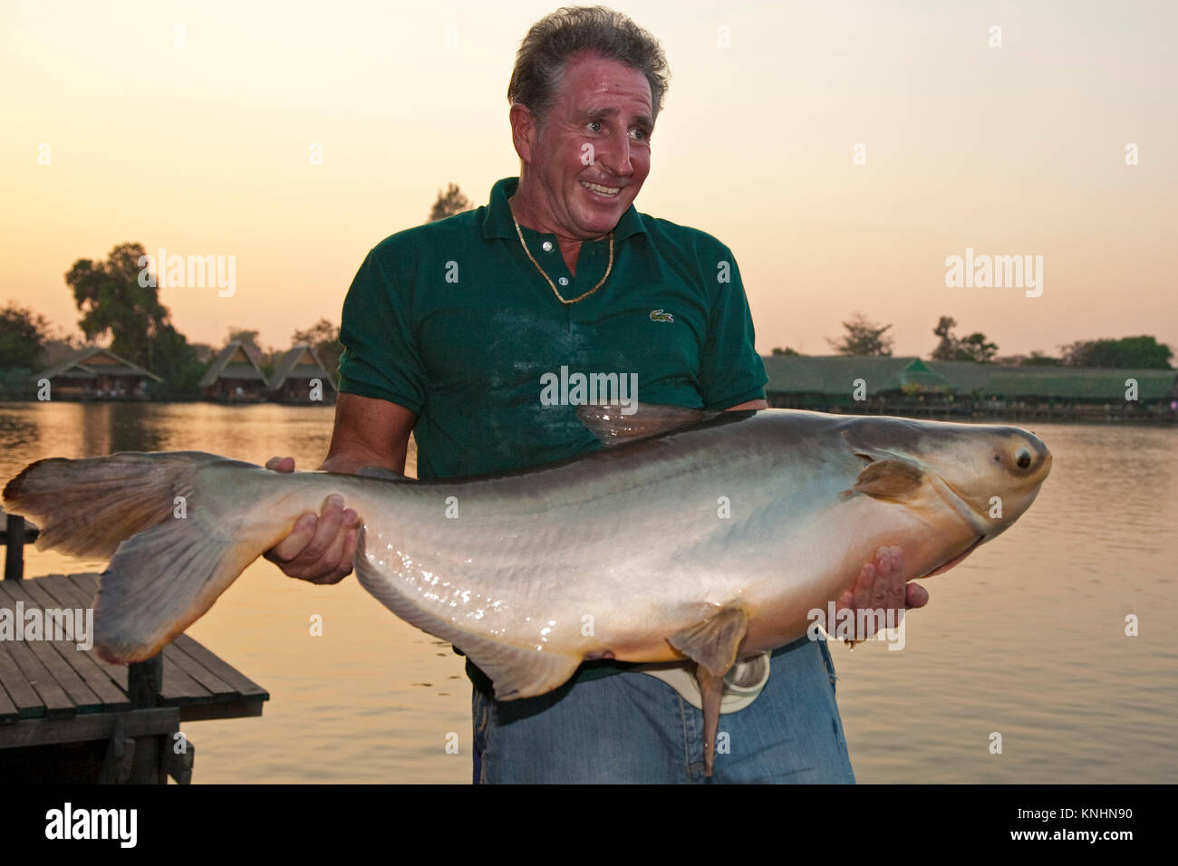 Pesca, Bangkok, Thailandia Foto Stock