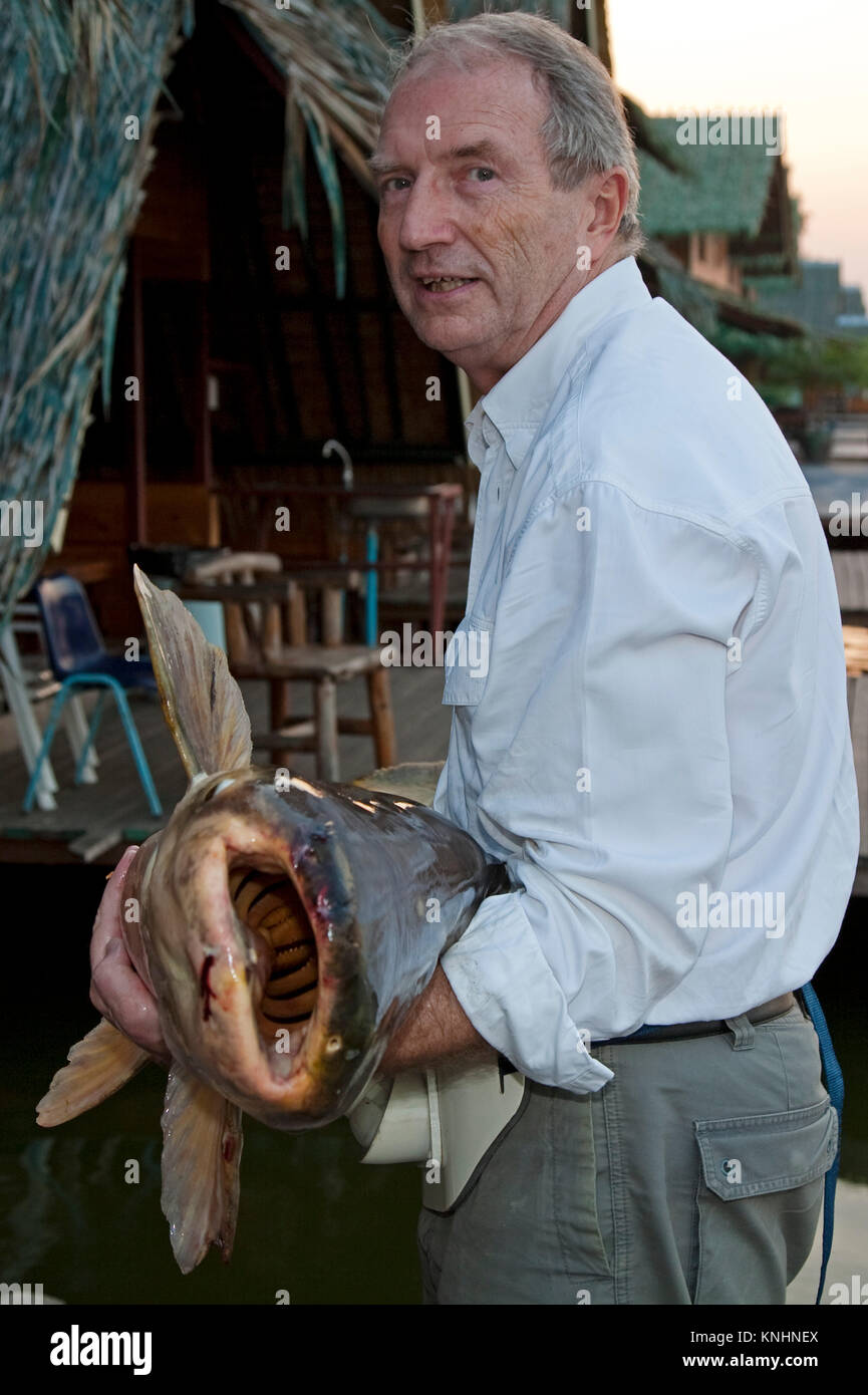 Pesca, Bangkok, Thailandia Foto Stock