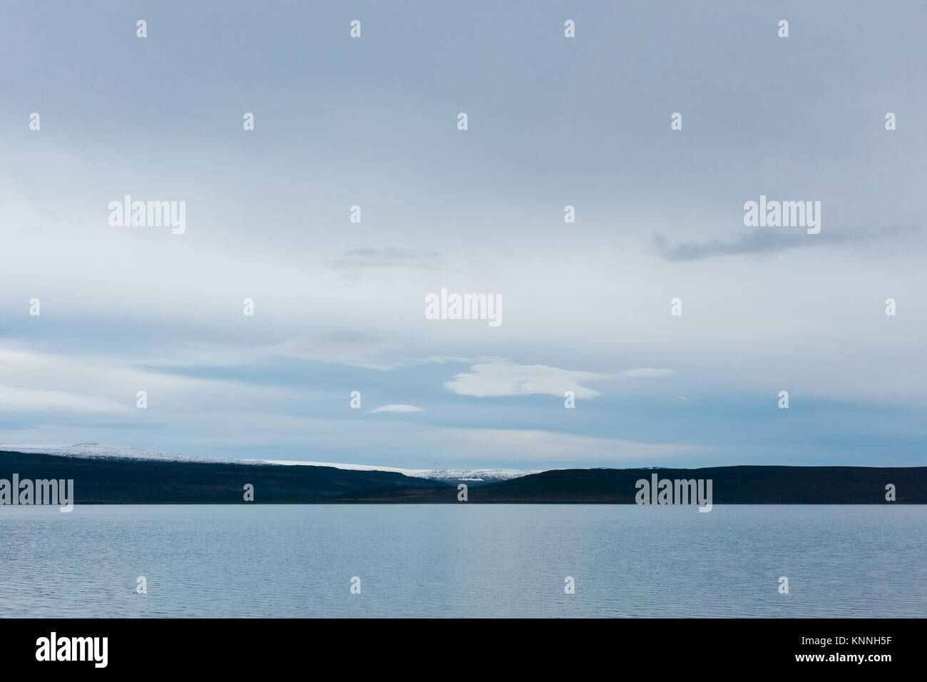 Scenario di Westfjords, Islanda Foto Stock