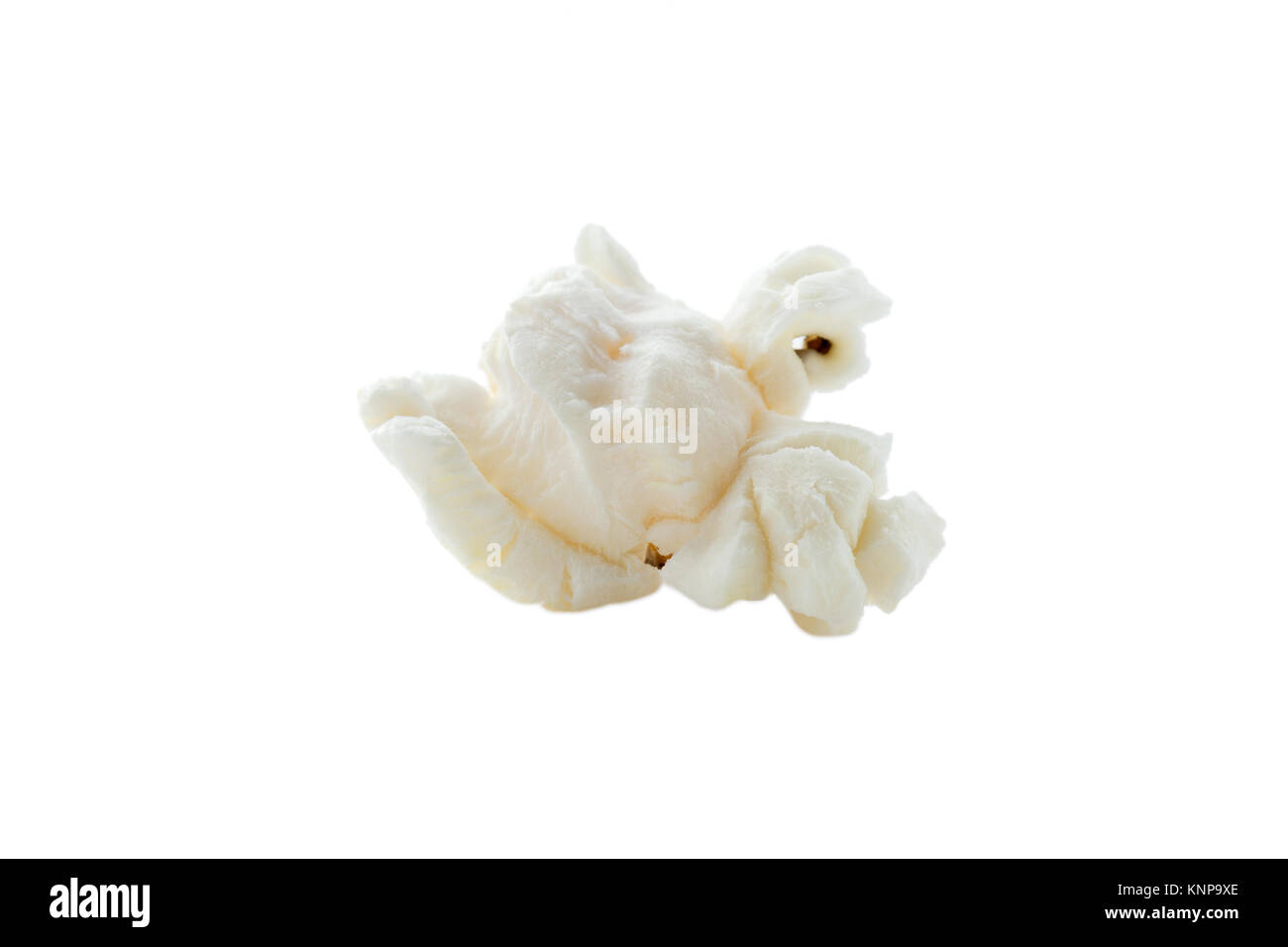 Immagine ravvicinata di un popcorn Foto Stock