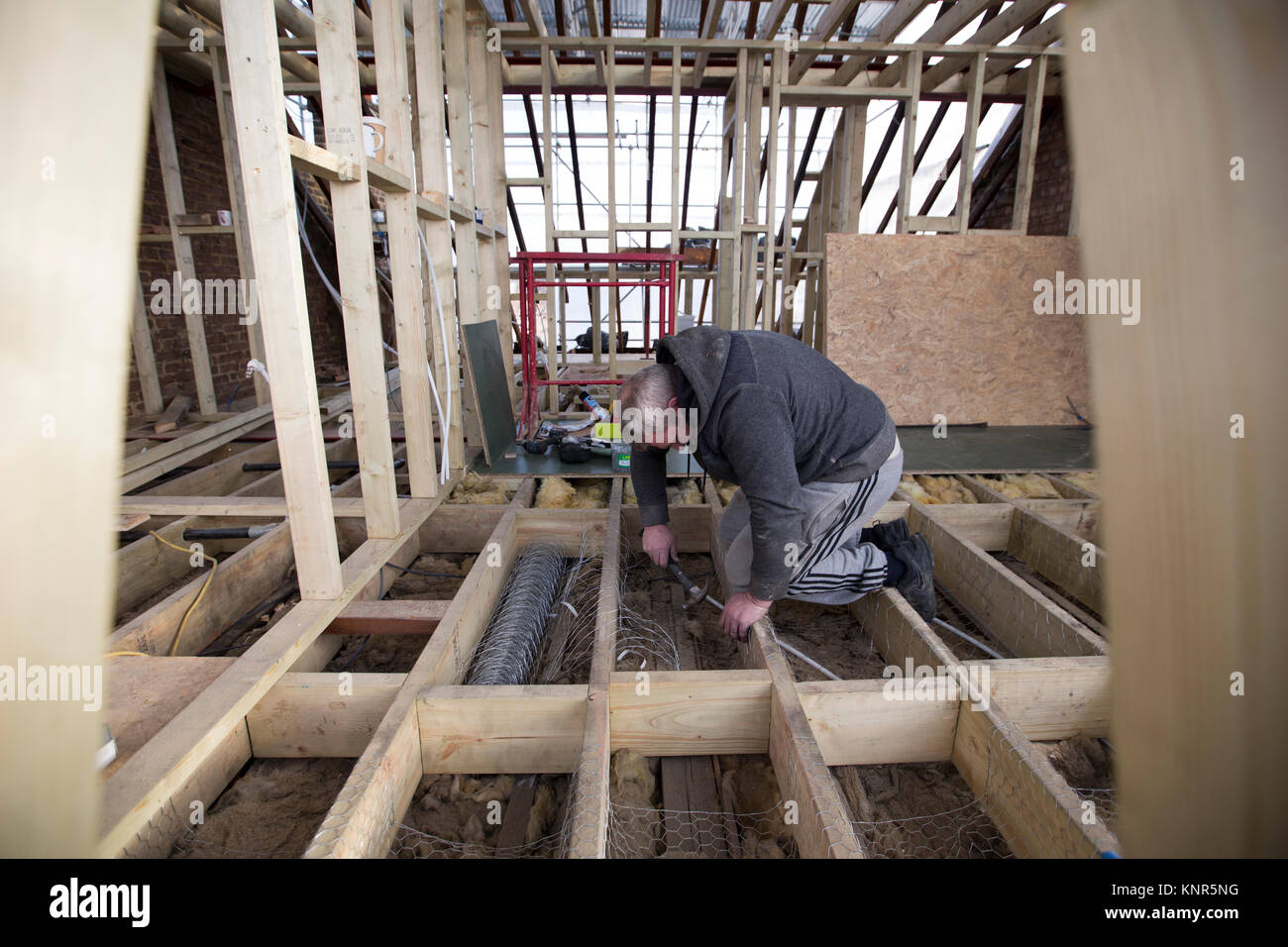 Casa di ristrutturazione, London, England, Regno Unito Foto Stock