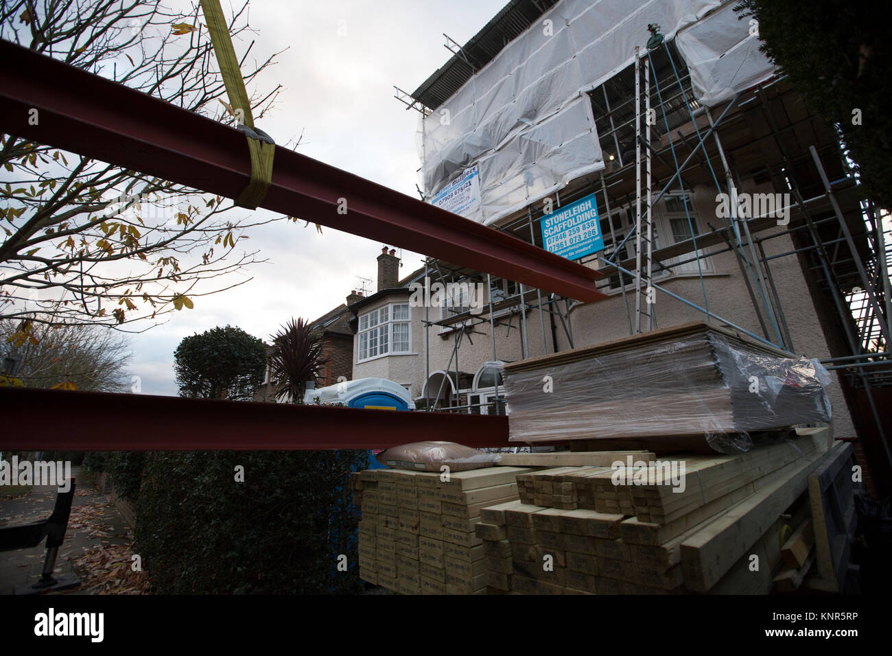 Casa di ristrutturazione, London, England, Regno Unito Foto Stock