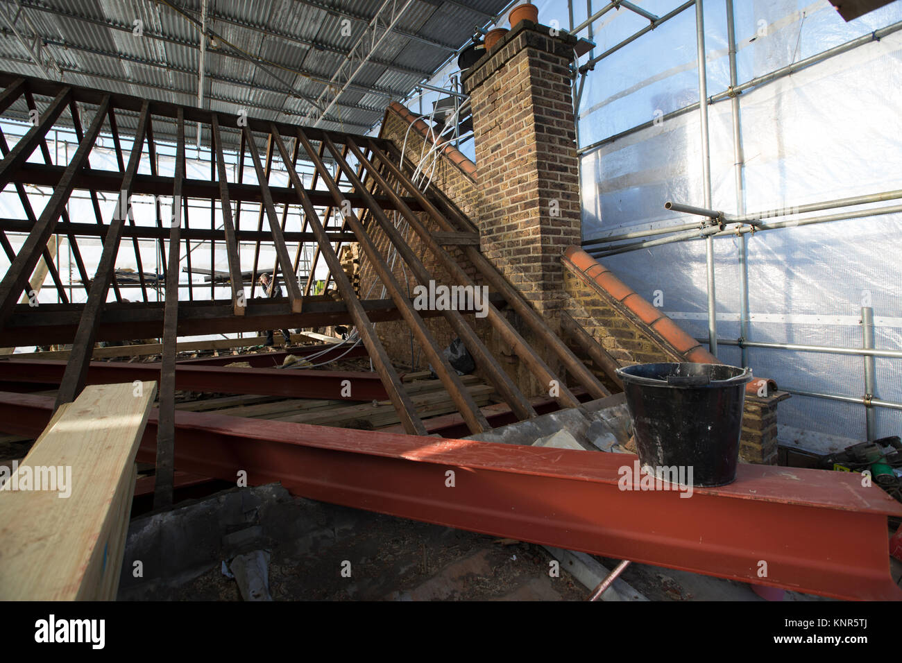 Casa di ristrutturazione, London, England, Regno Unito Foto Stock