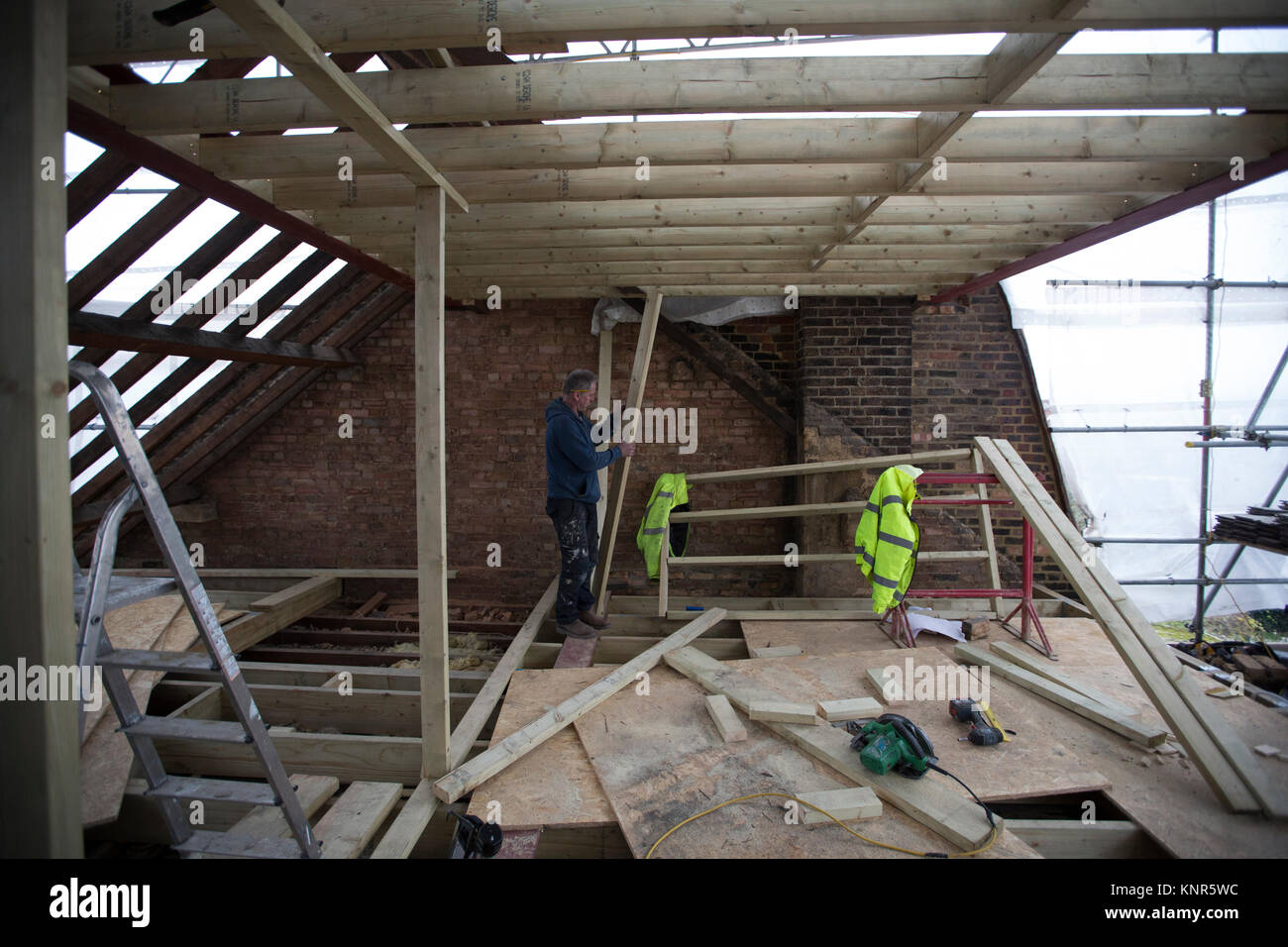 Casa di ristrutturazione, London, England, Regno Unito Foto Stock