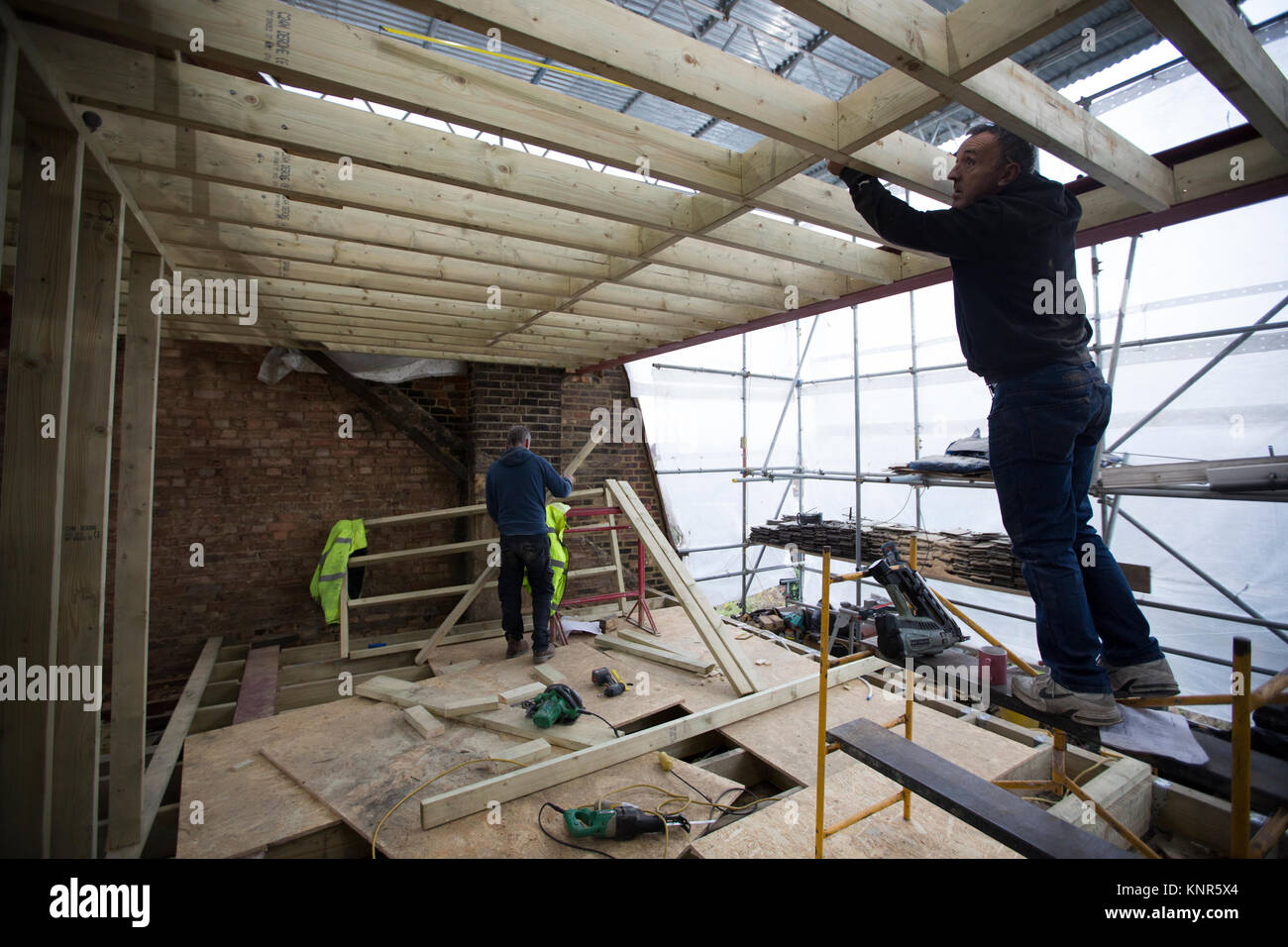 Casa di ristrutturazione, London, England, Regno Unito Foto Stock