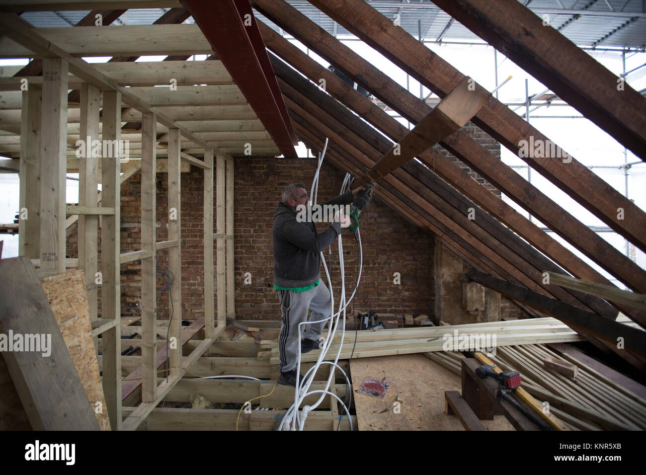 Casa di ristrutturazione, London, England, Regno Unito Foto Stock